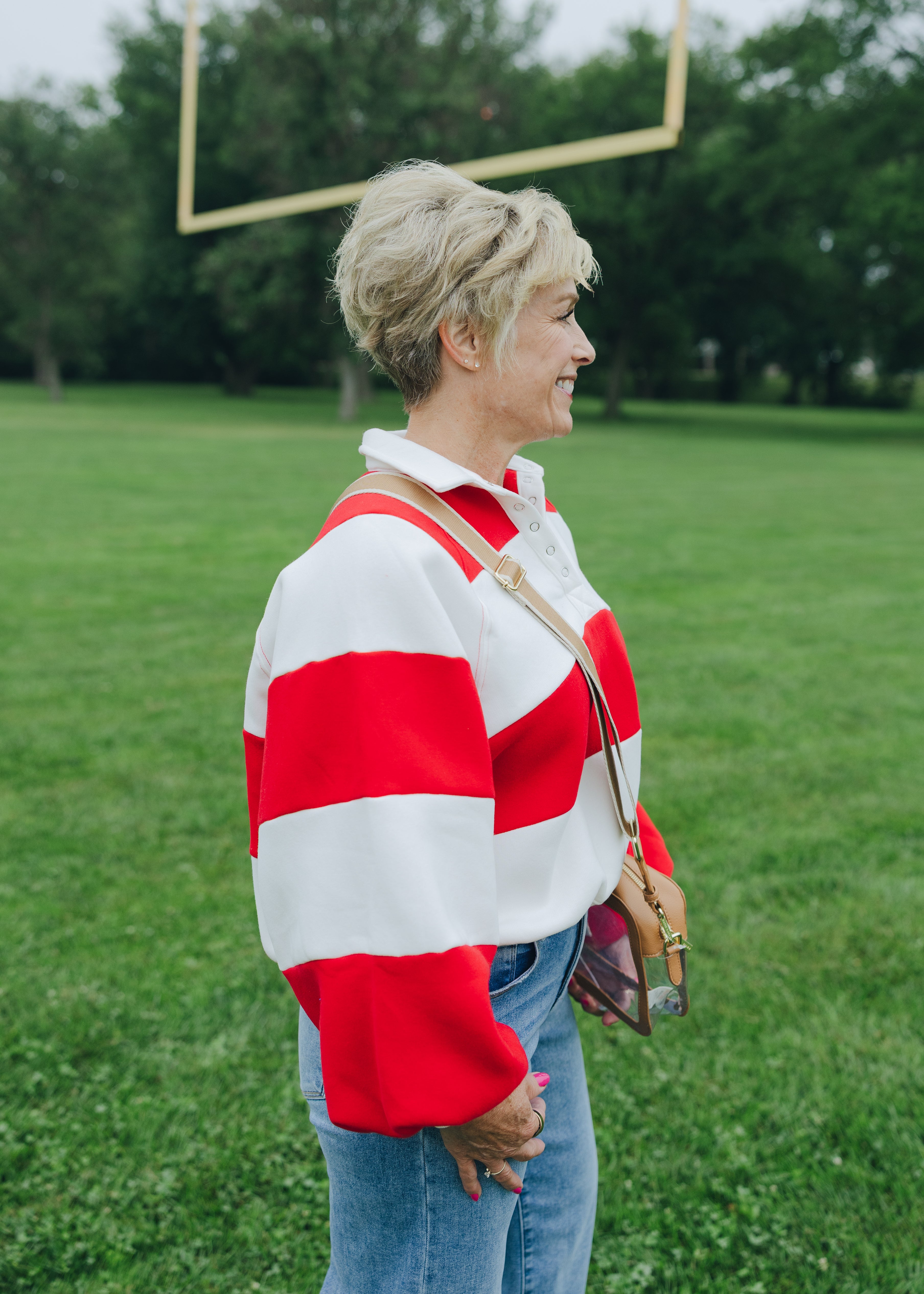 Everly Striped Pullover