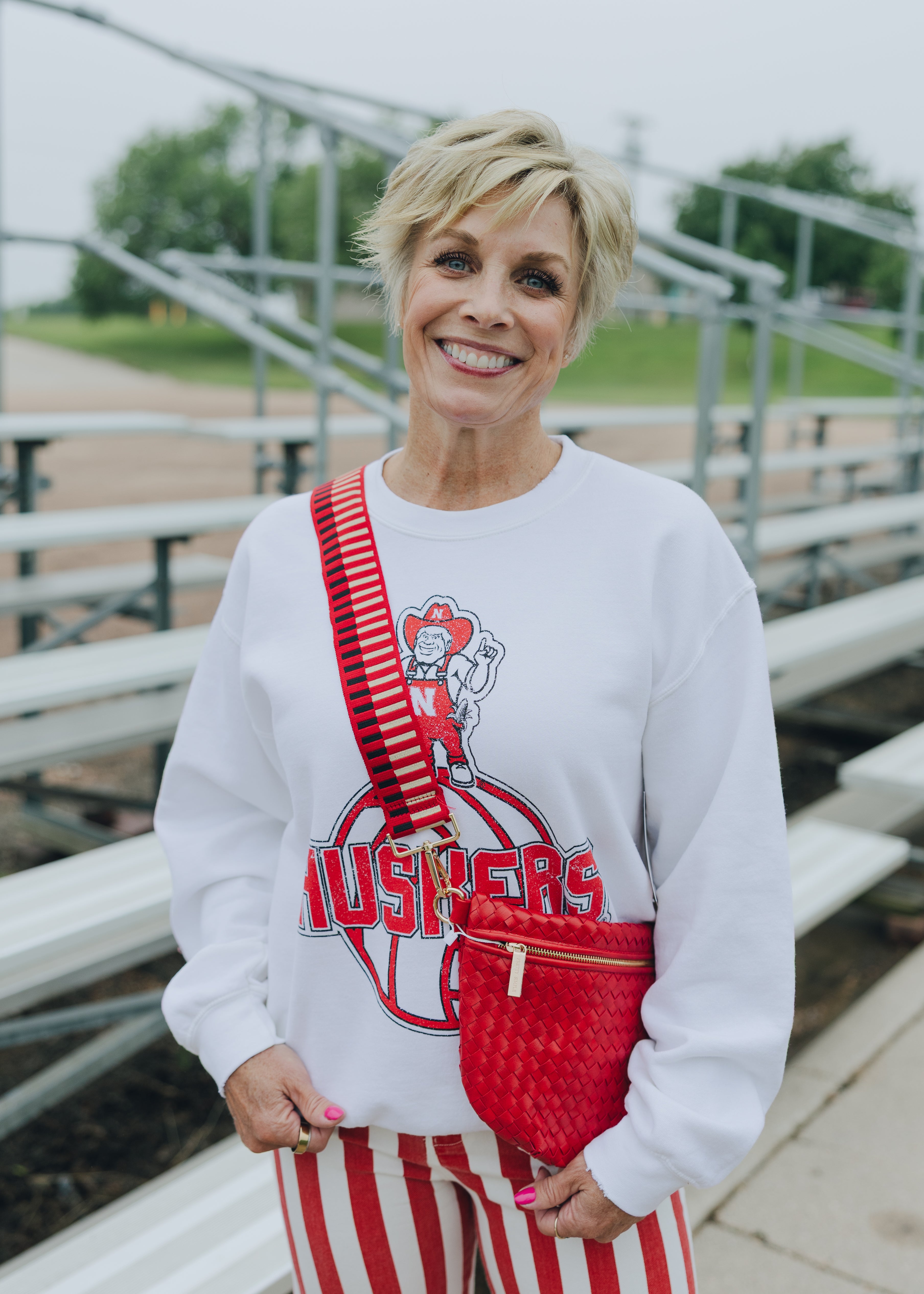 Nebraska Huskers Volleyball Mascot Sweatshirt