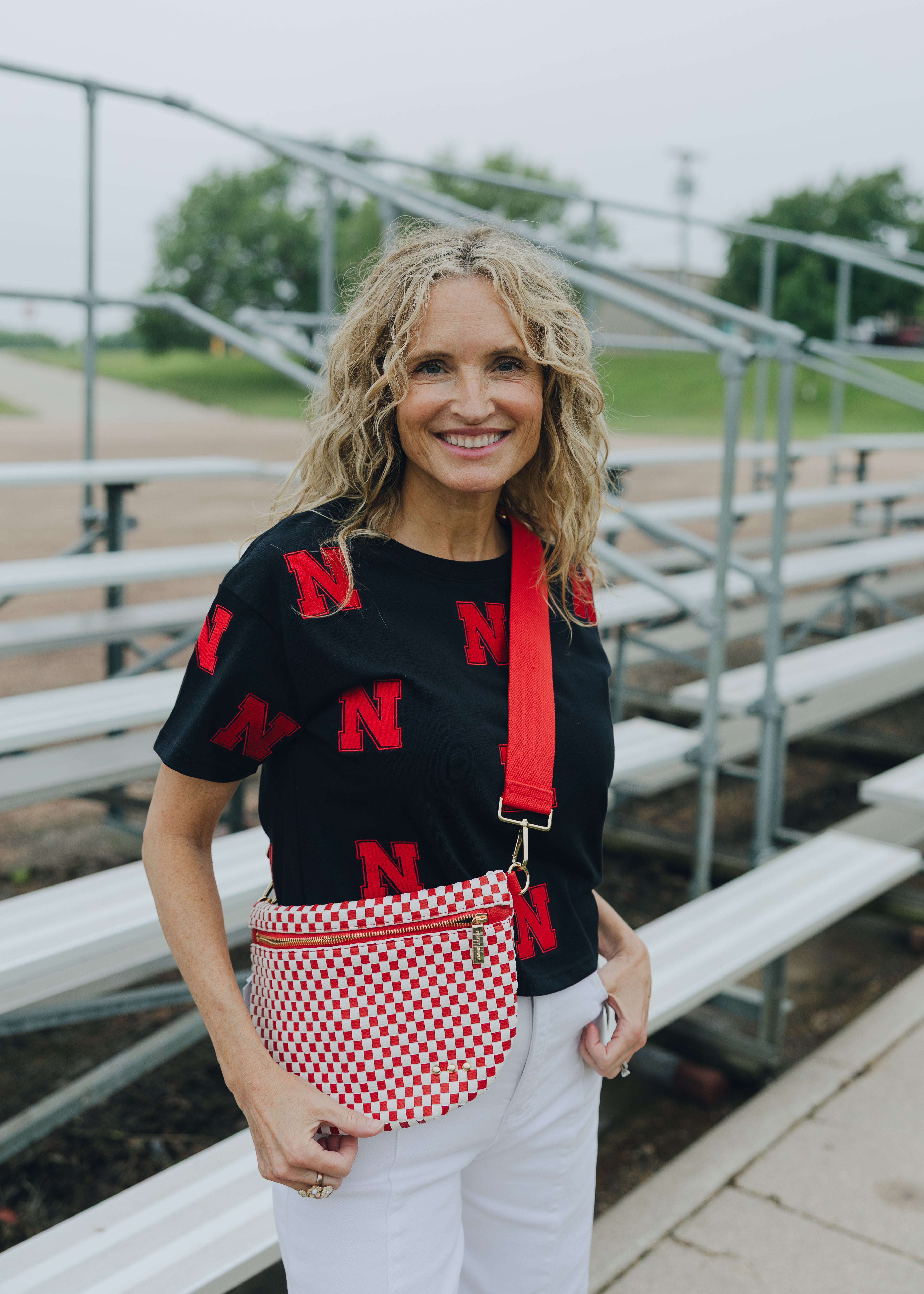 Nebraska Ritter Repeat Crop Tee