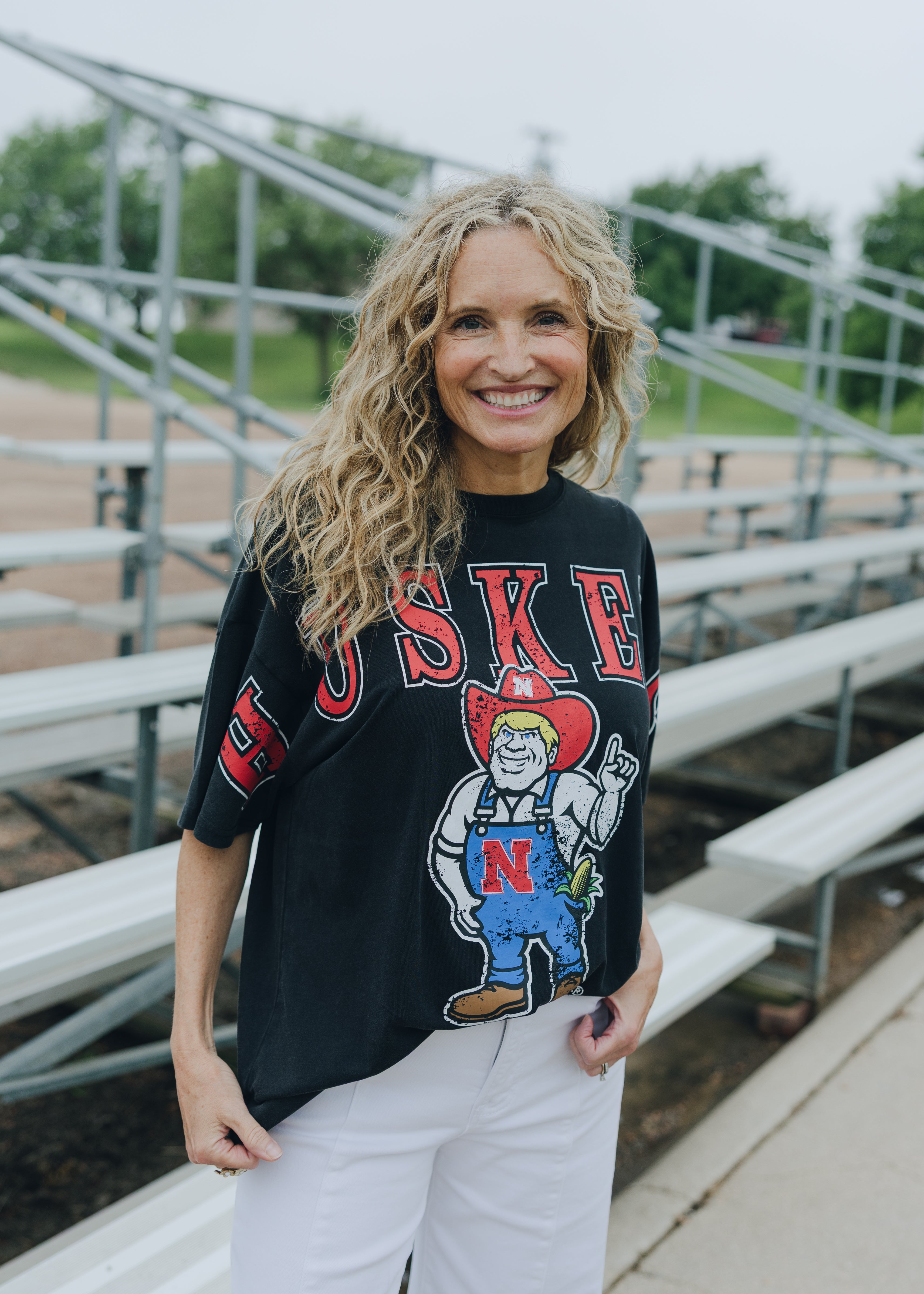 Nebraska South Split Tee