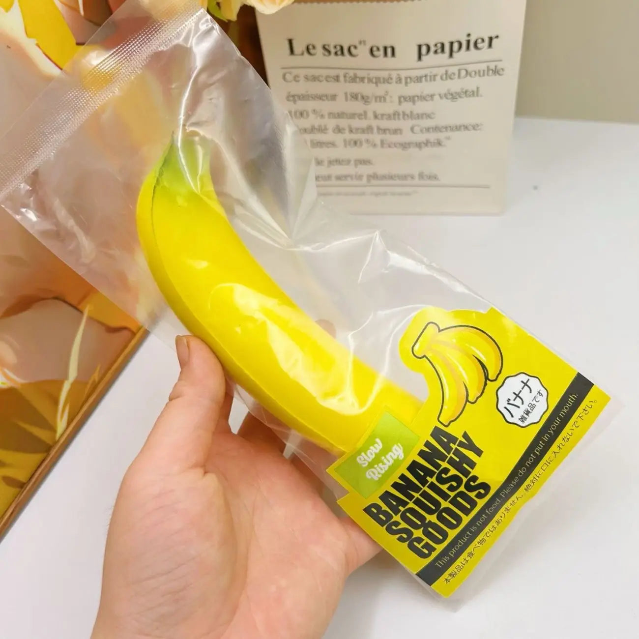 Banana Squishy Toy