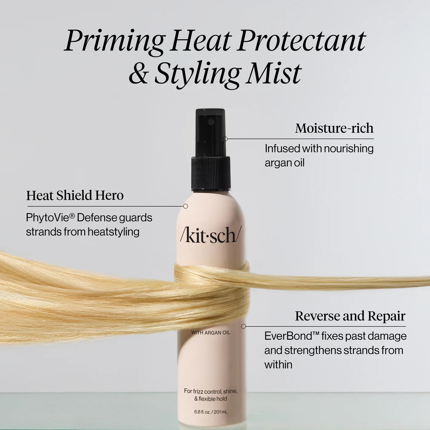 Kitsch Argan Oil Heat Protectant & Styling Mist