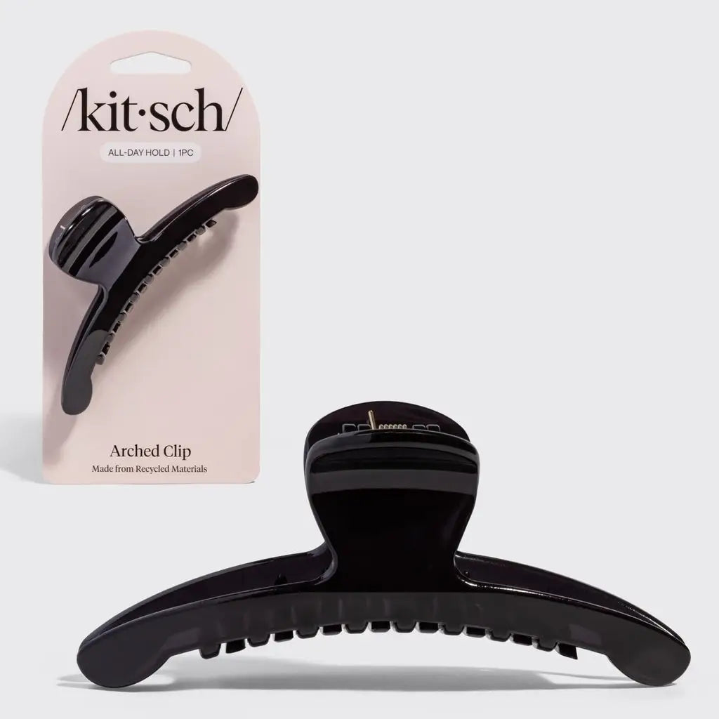 Kitsch Plastic Large Arched Clip