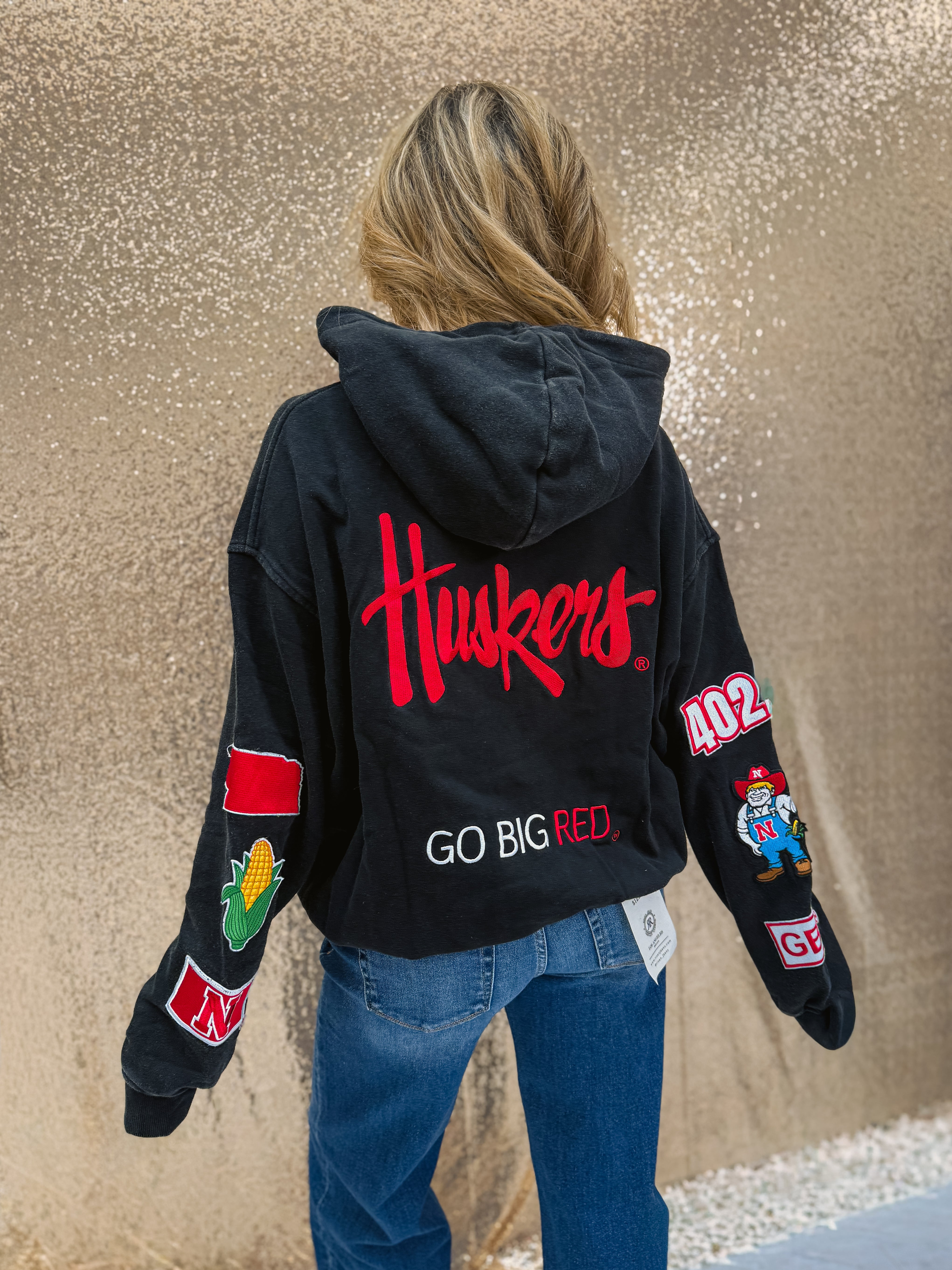 Huskers Patch Hoodie