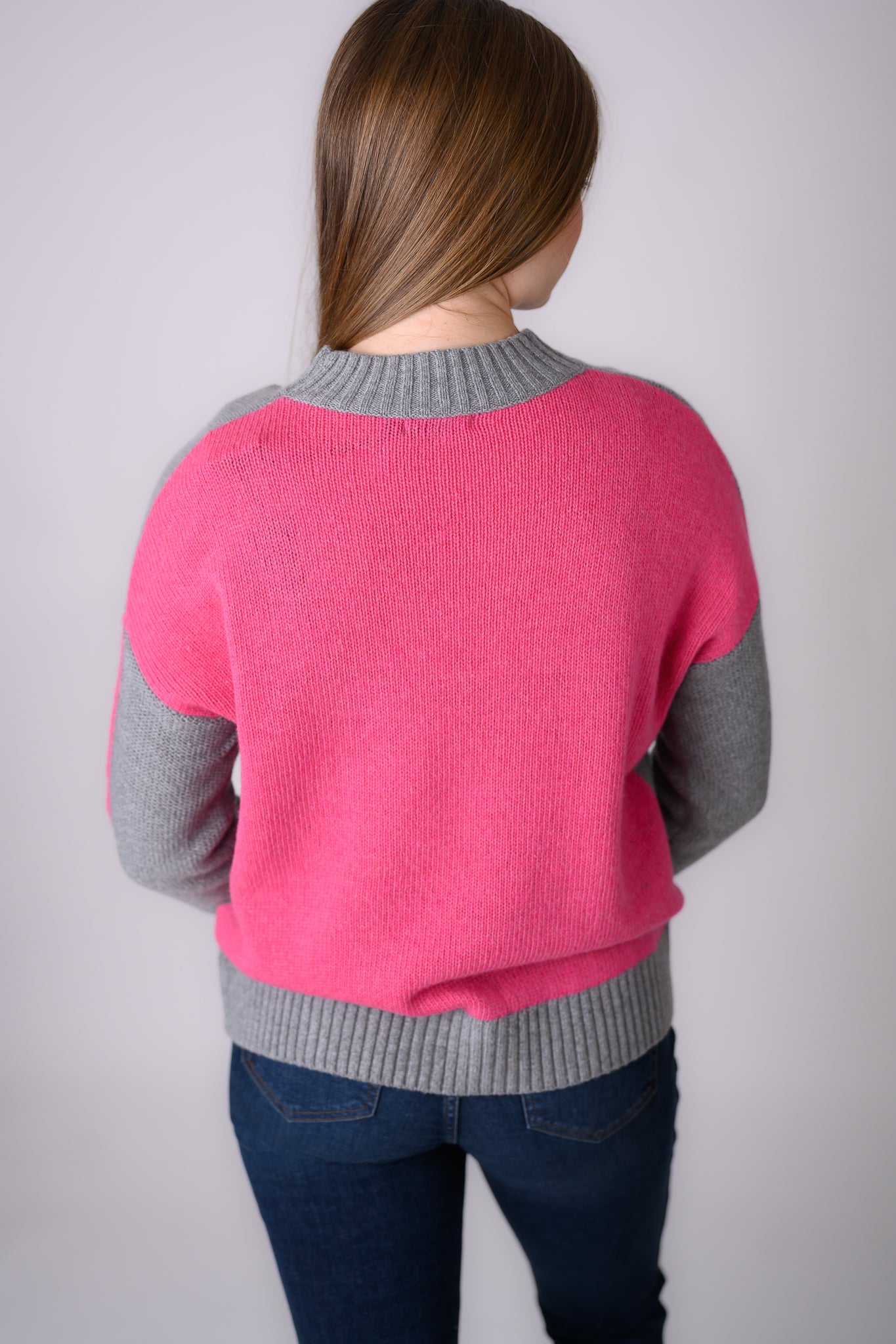 Colour Block Turtle Sweater