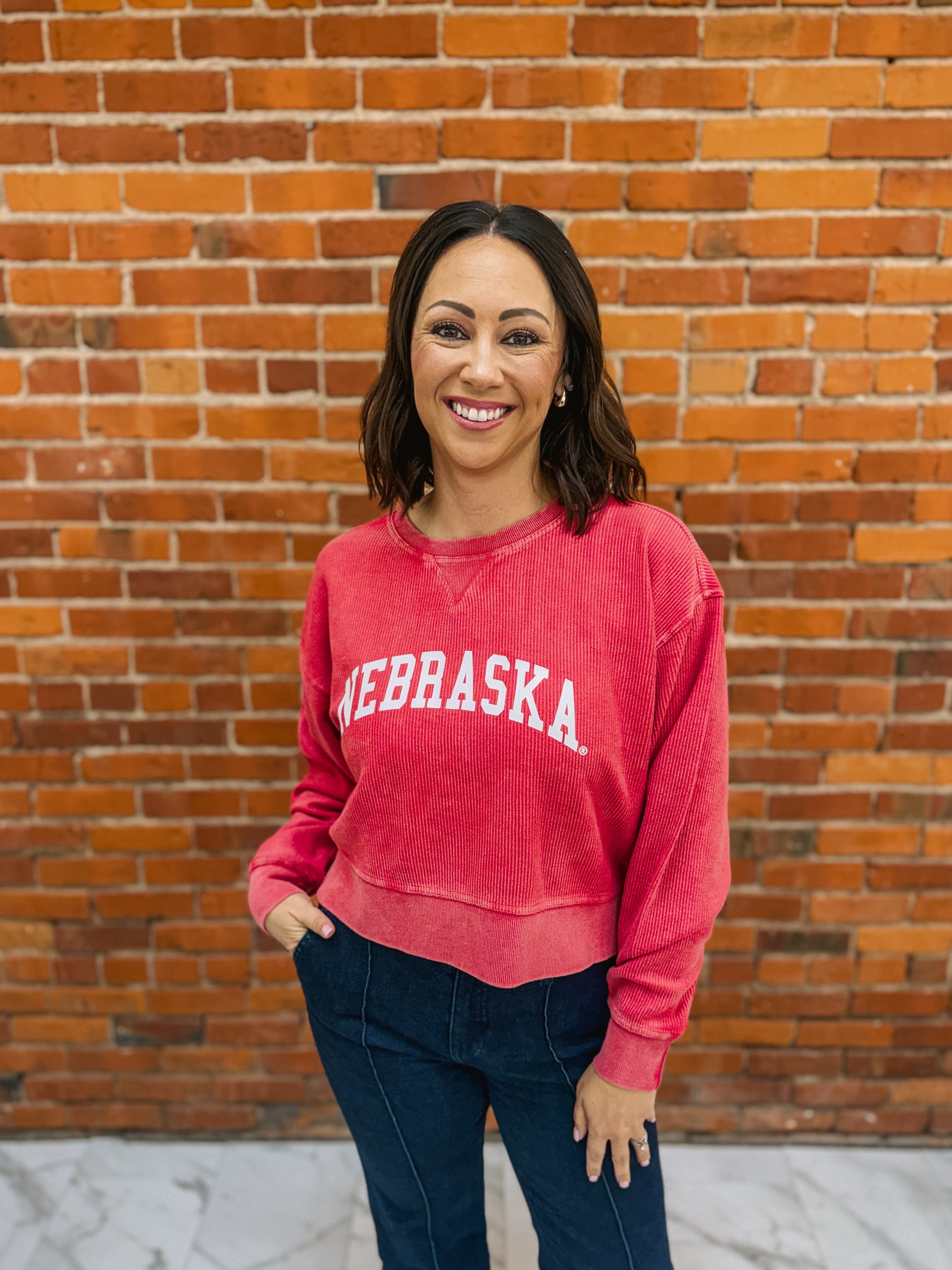 Nebraska Corded Boxy Pullover