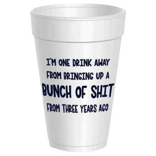 Christmas Styrofoam Cups