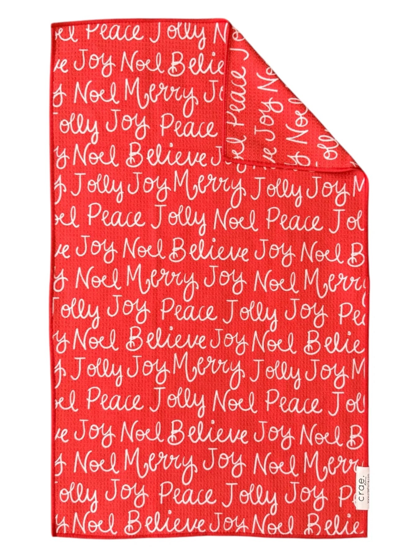 CRAE Christmas Double Sided Towels