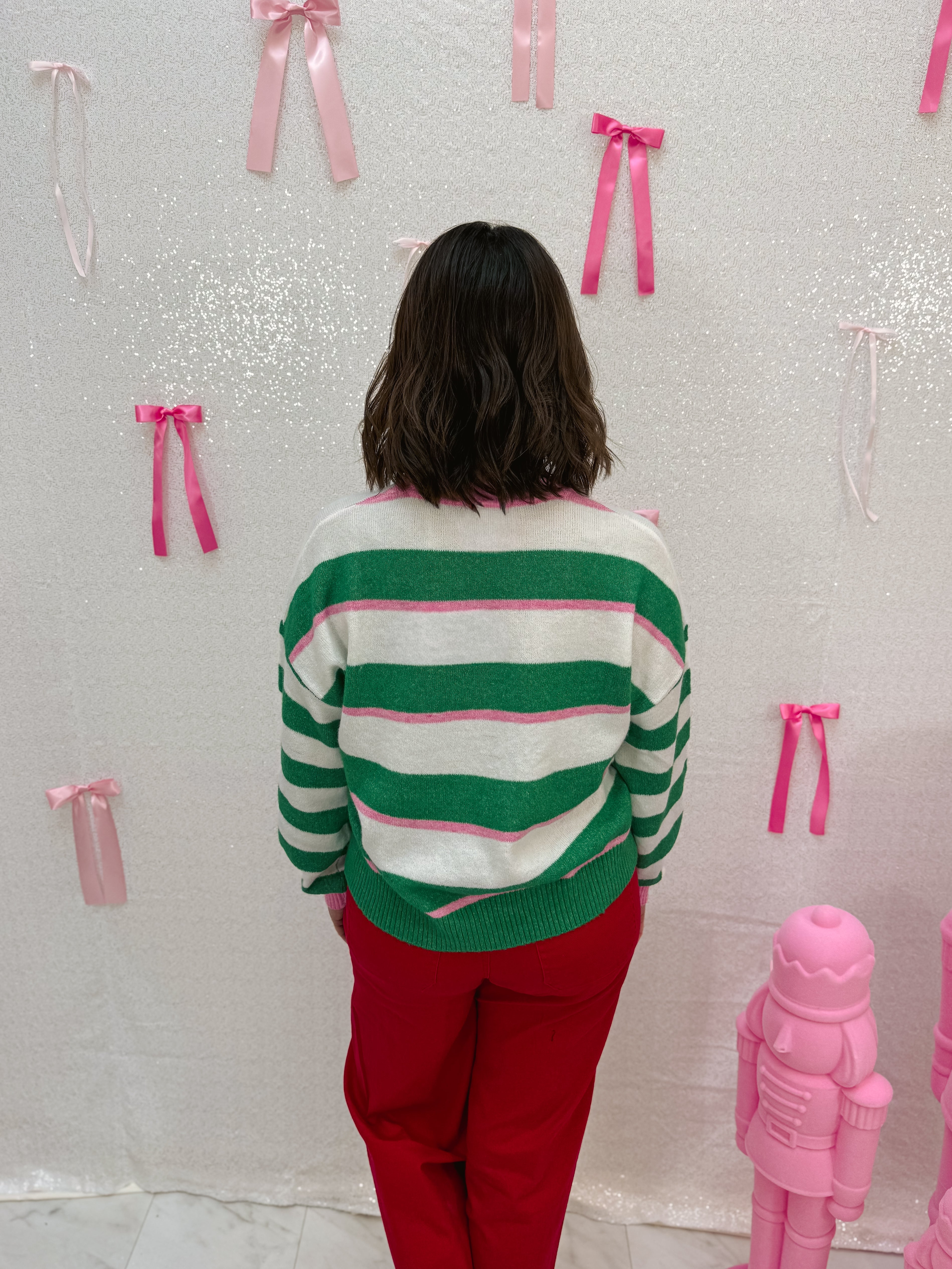 Jolly Stripe Relaxed Sweater