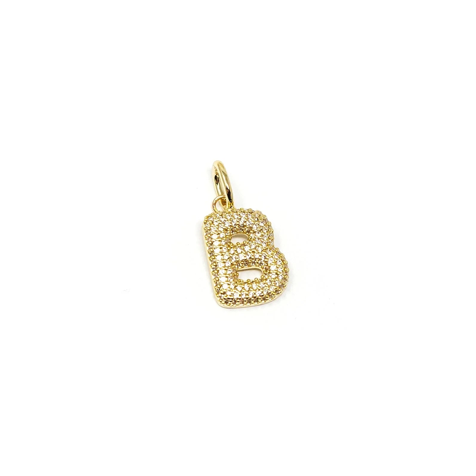 The Sis Kiss Bubble Letter Charm