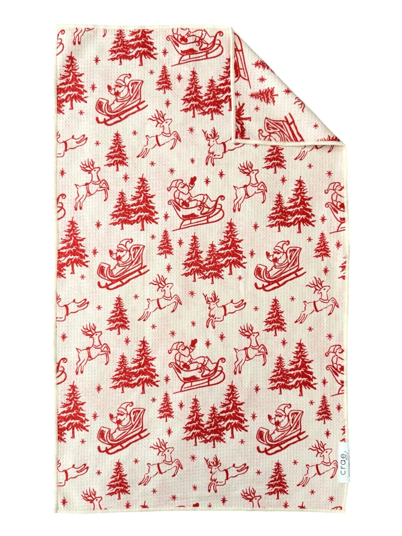 CRAE Christmas Double Sided Towels