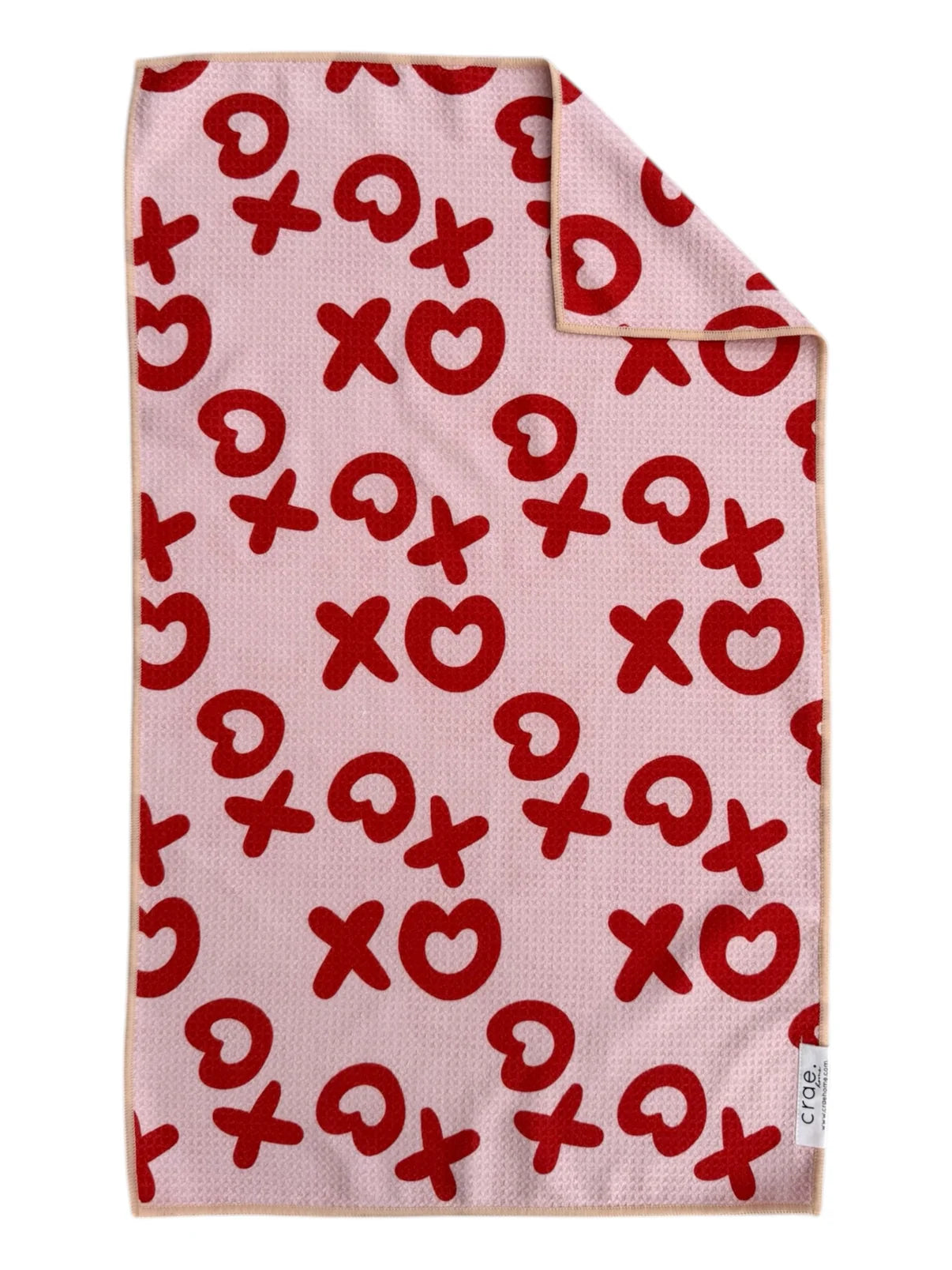Crae Double Sided Hand Towels - Valentines