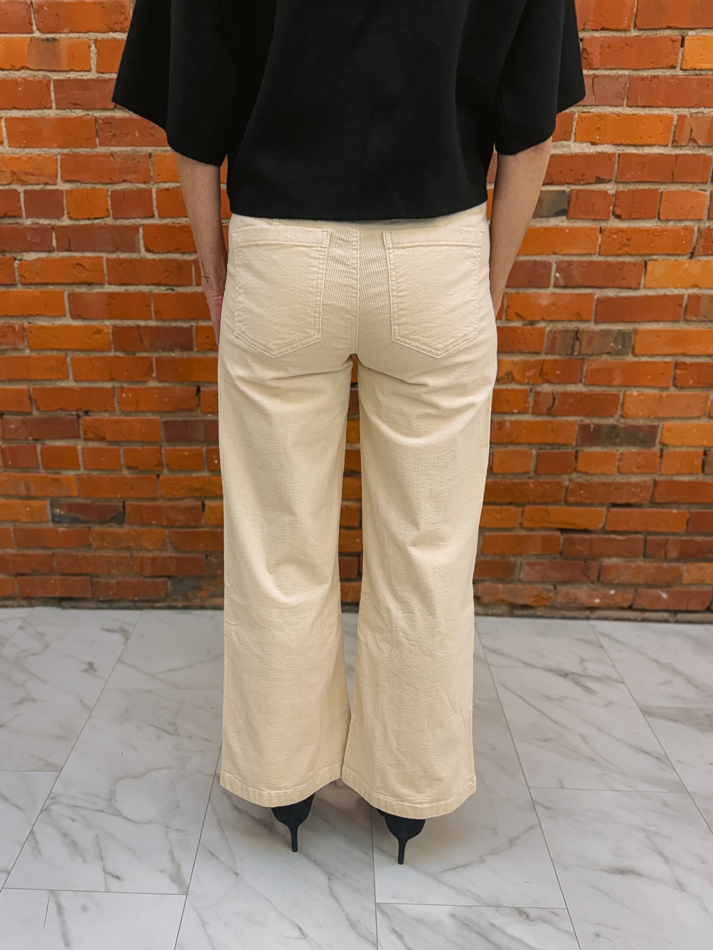 KUT Meg Wide Leg - Ivory