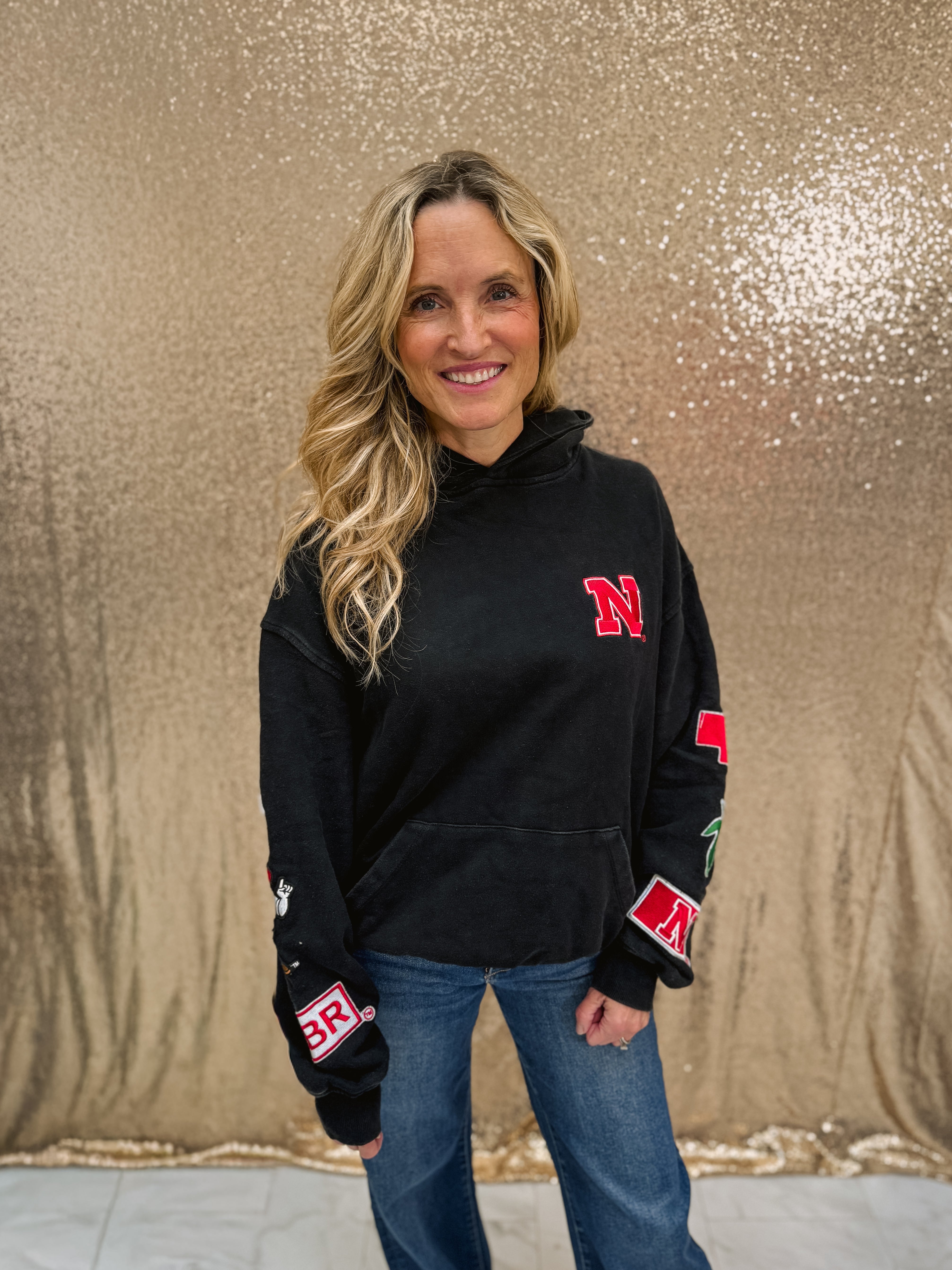 Huskers Patch Hoodie