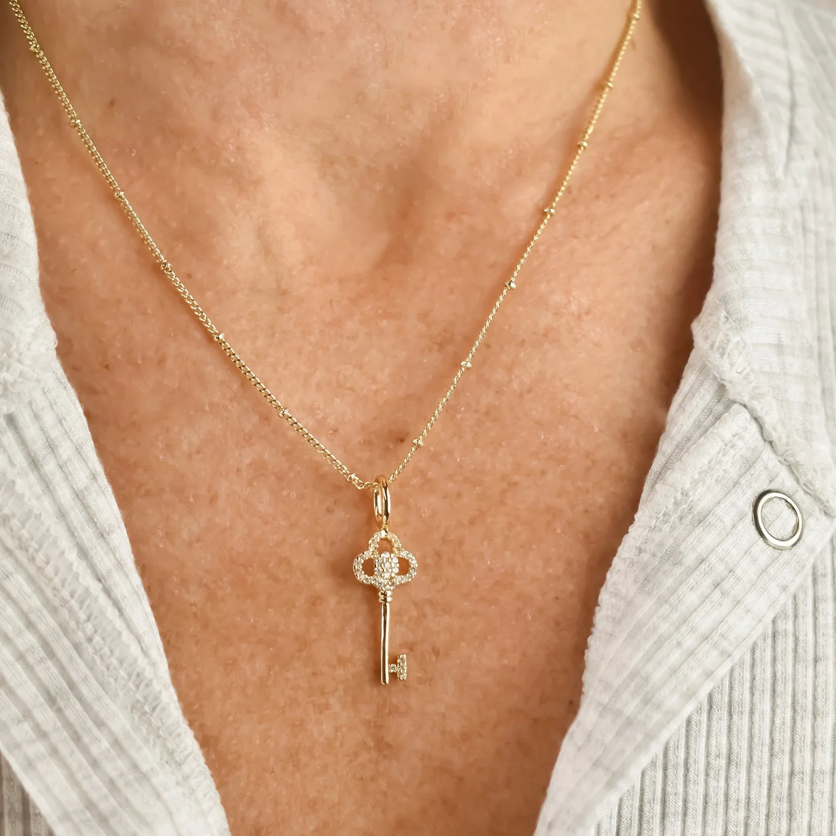 Sis Kiss Kensington Key Charm