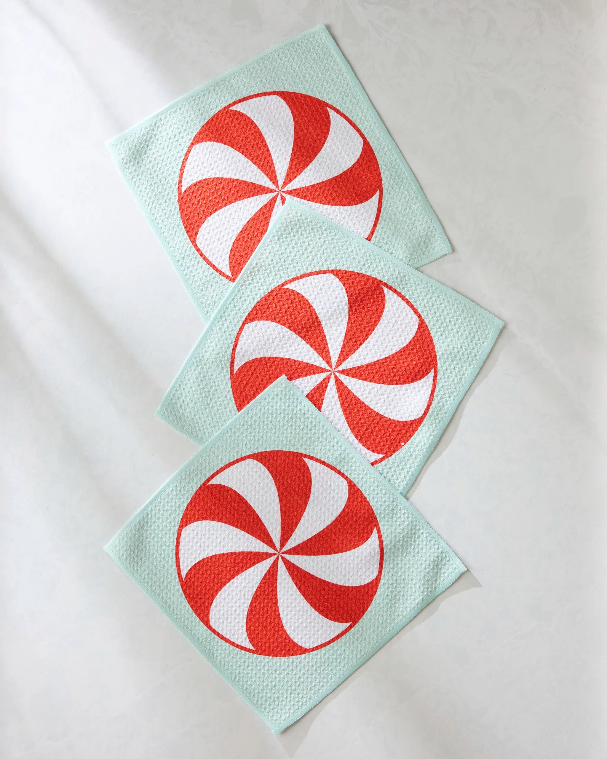 Geometry Christmas Dishcloth