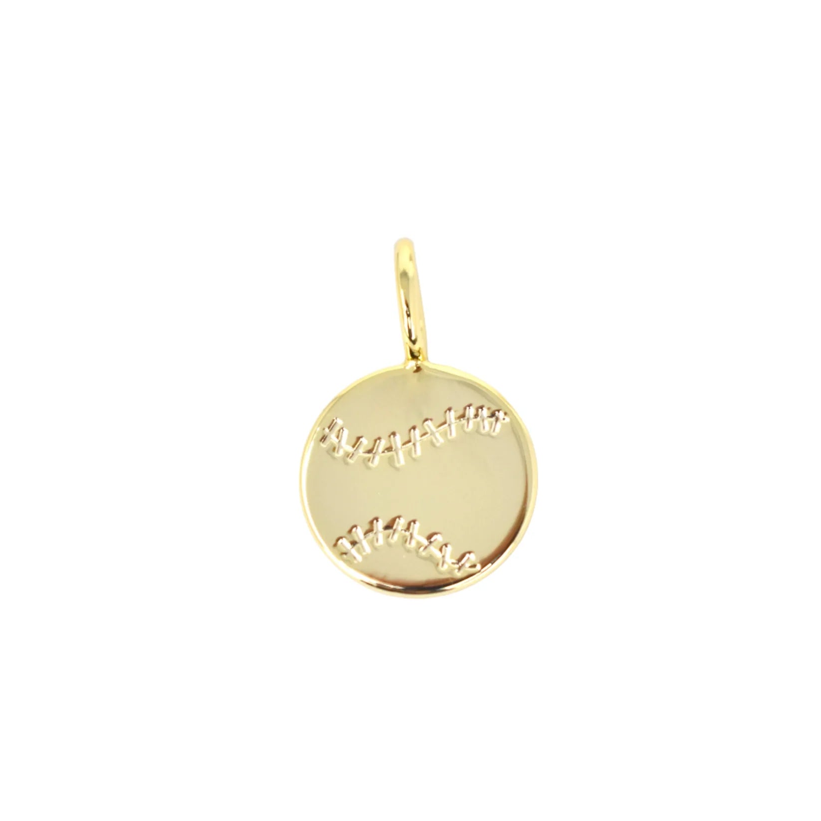 Sis Kiss Baseball Charm