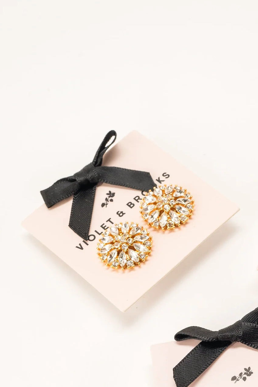 Glam Post Earring