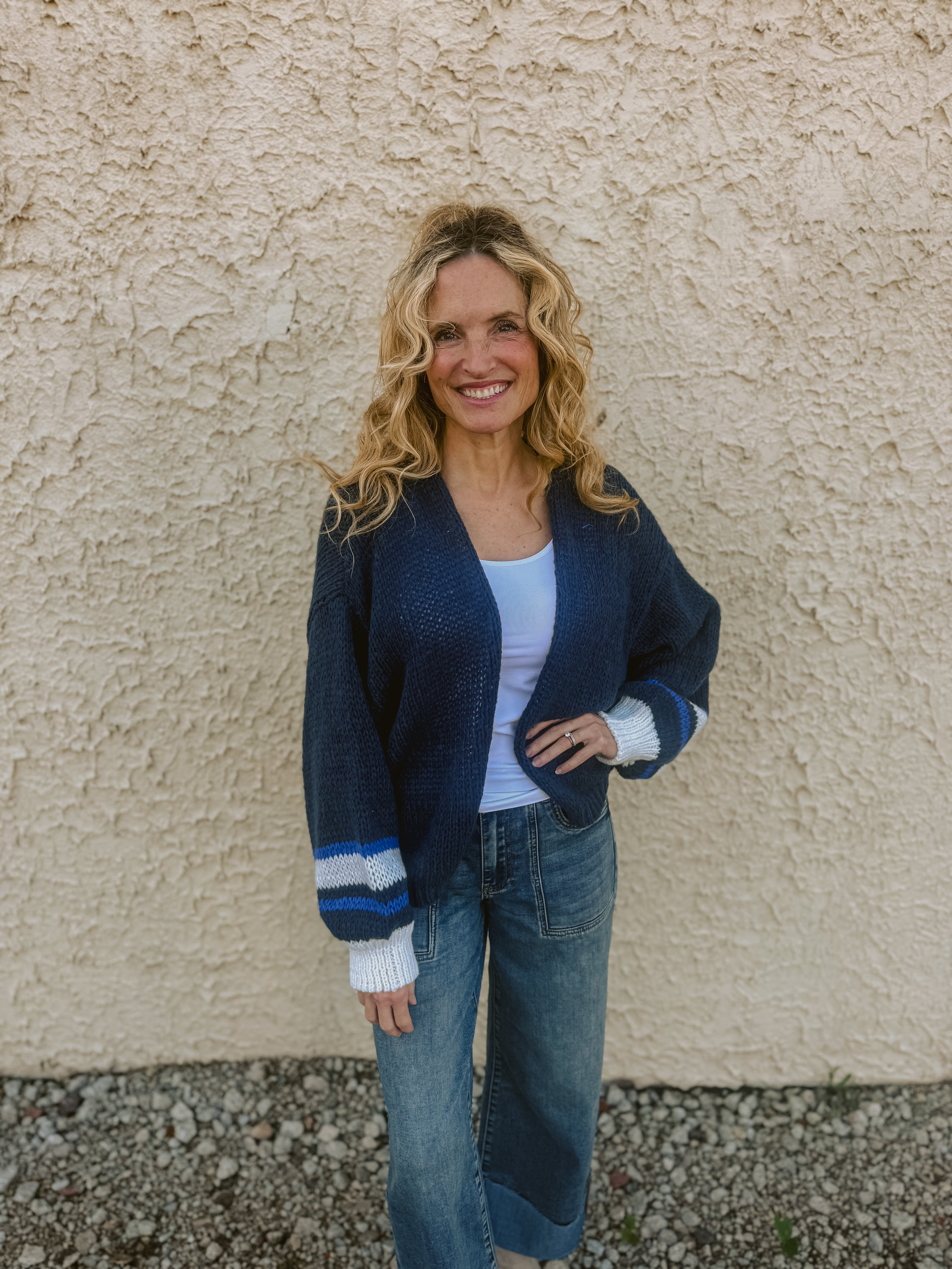 Elan Loose Knit Cardigan