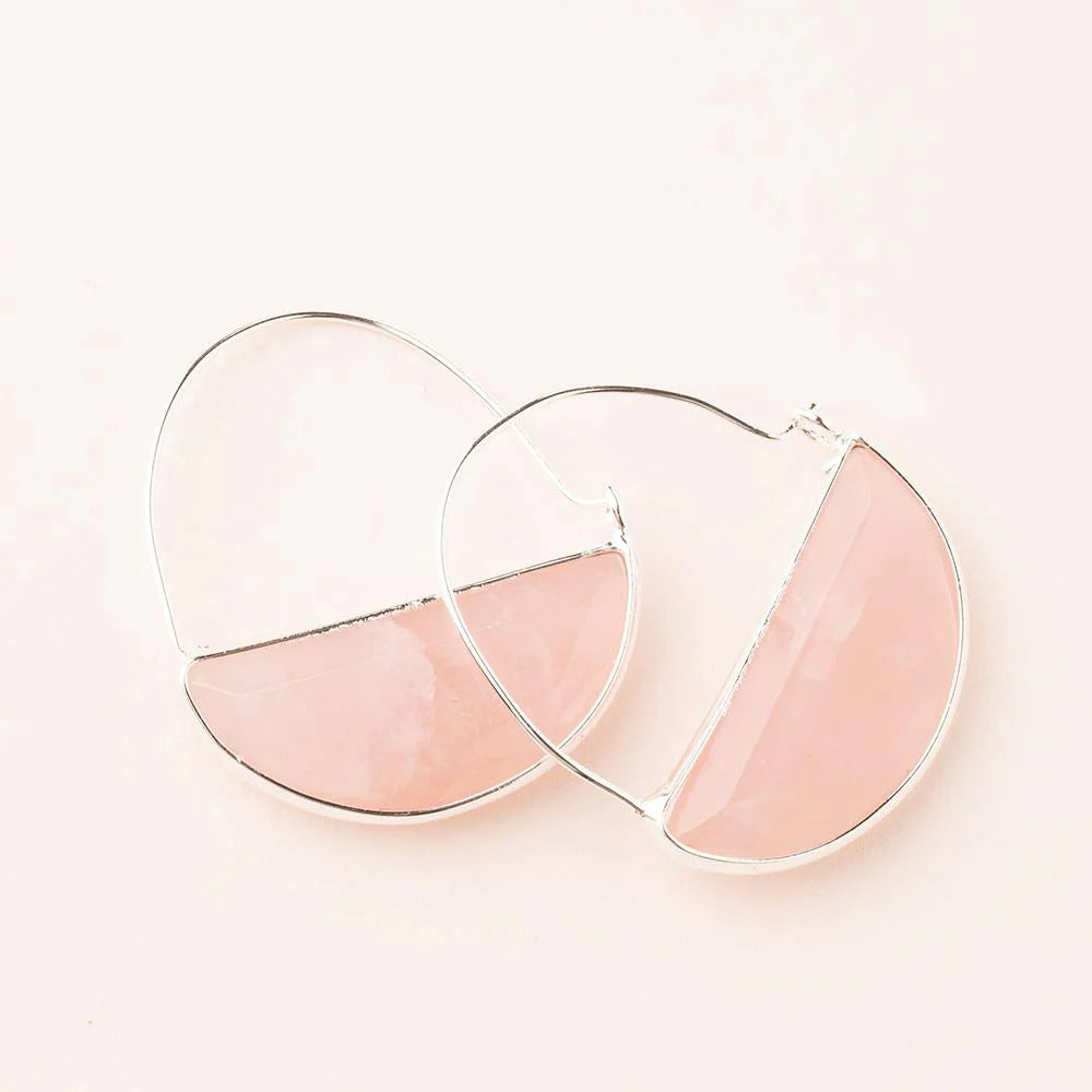 Scout Stone Prism Hoop Earring