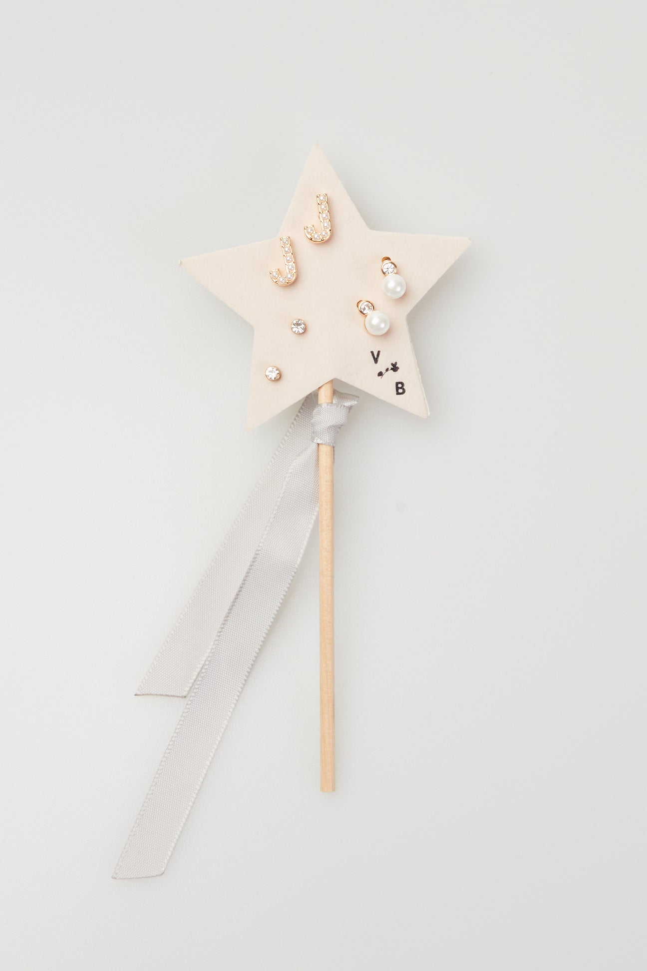 Mini Pearlie Initial Star Pennant