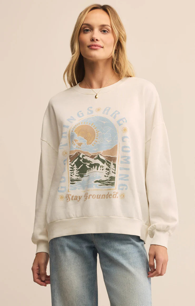 Z Supply Grounded Sunday Sweatshirt