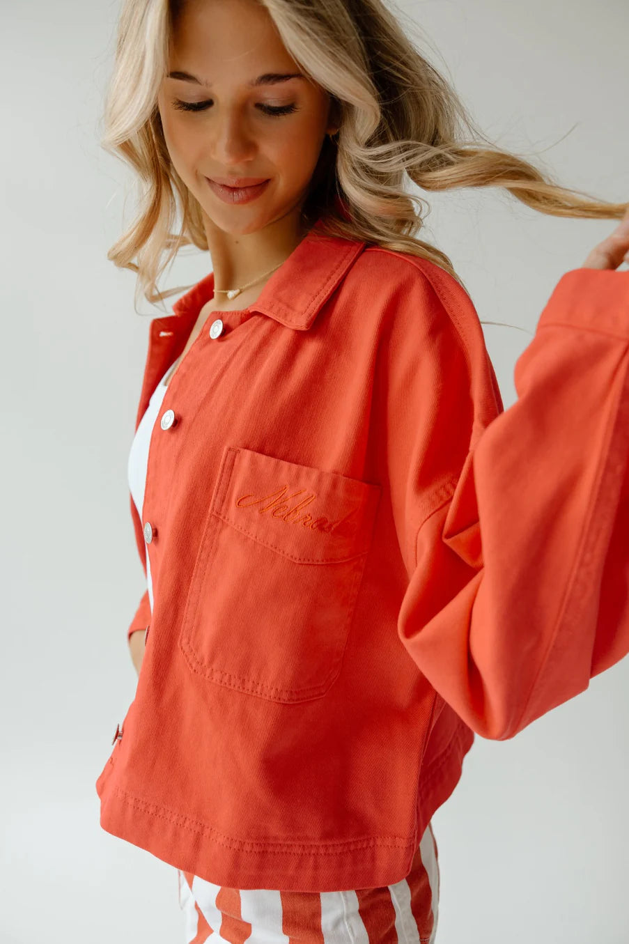 Nebraska Sanders Embroidered Jacket