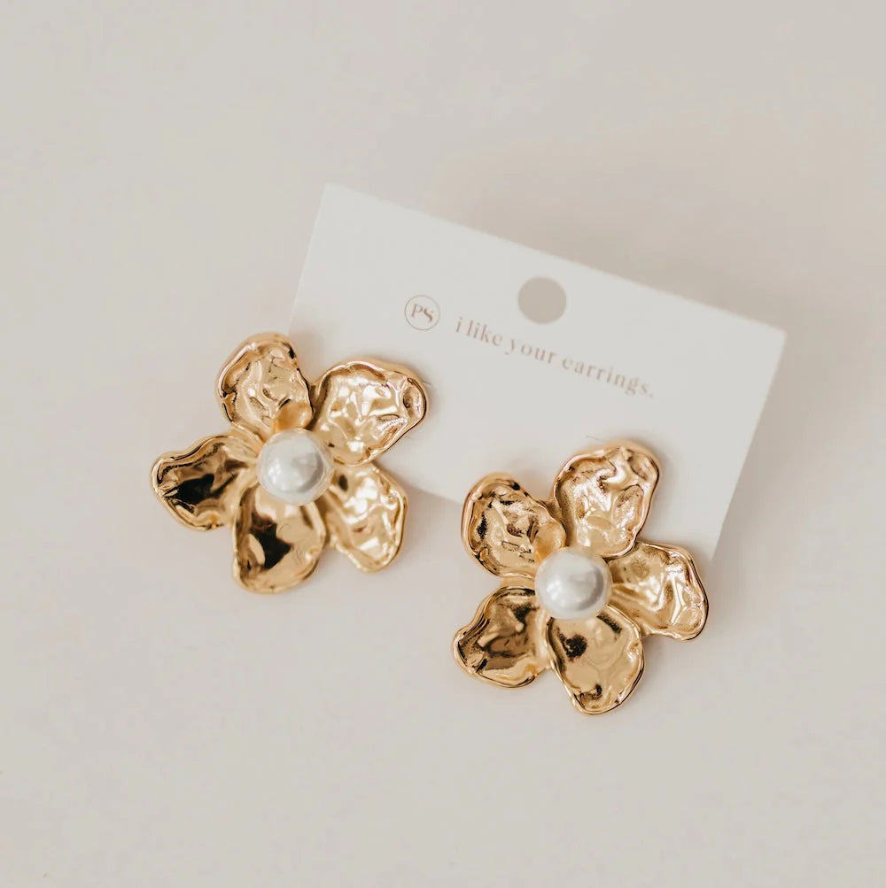 Georgia Flower Earrings