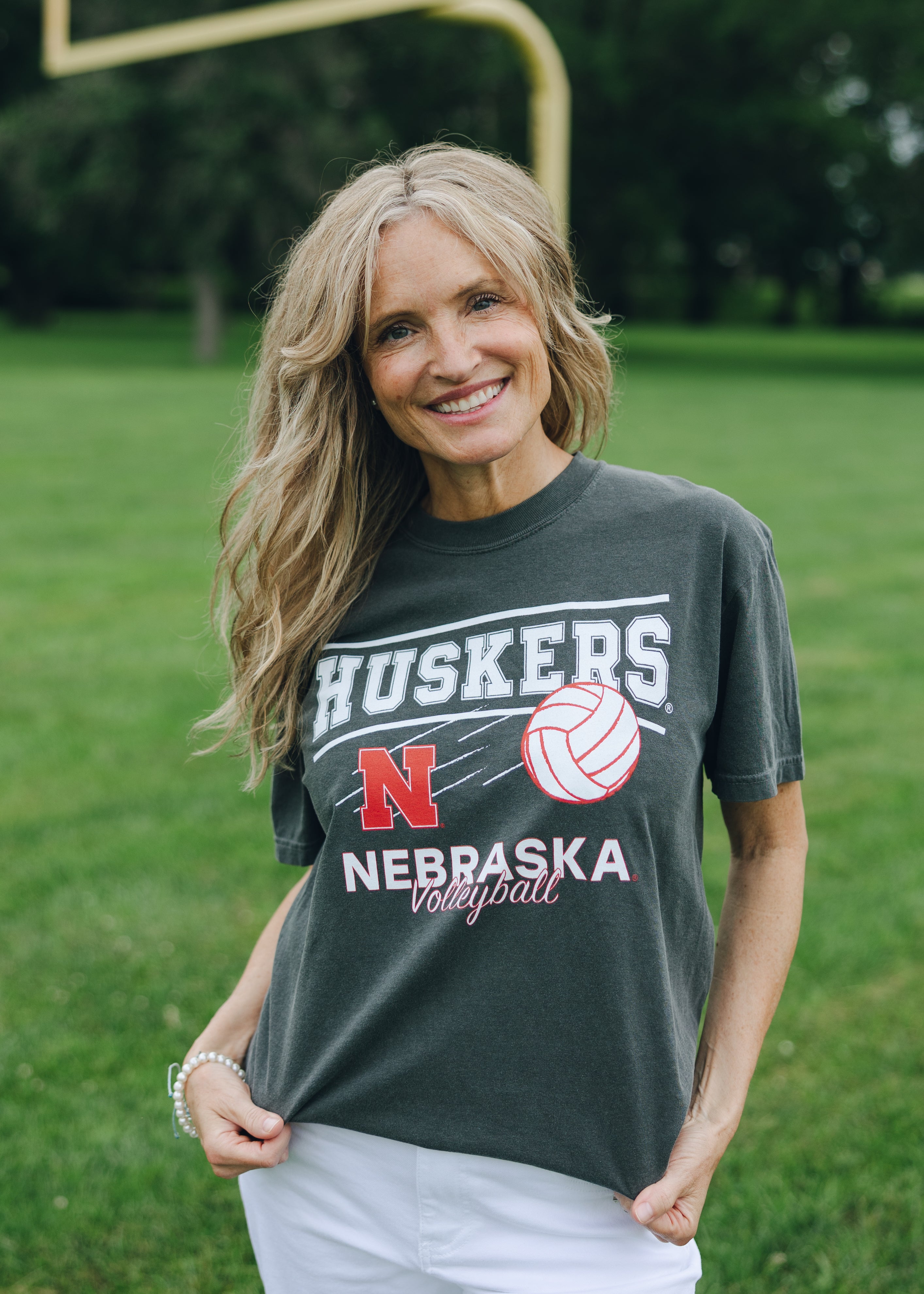 Nebraska Huskers Volleyball Tee