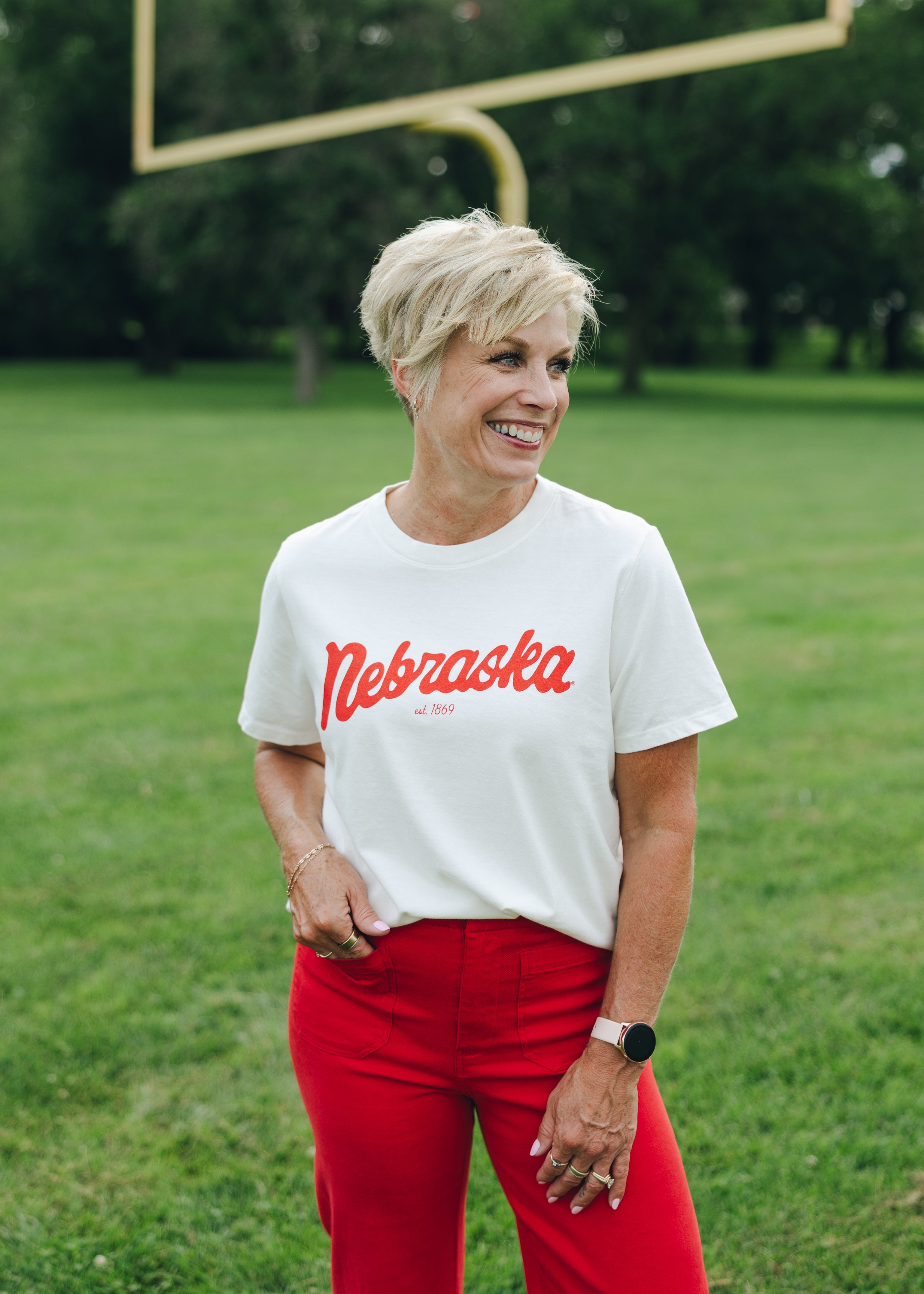 Nebraska Huskers Vintage Script Tee