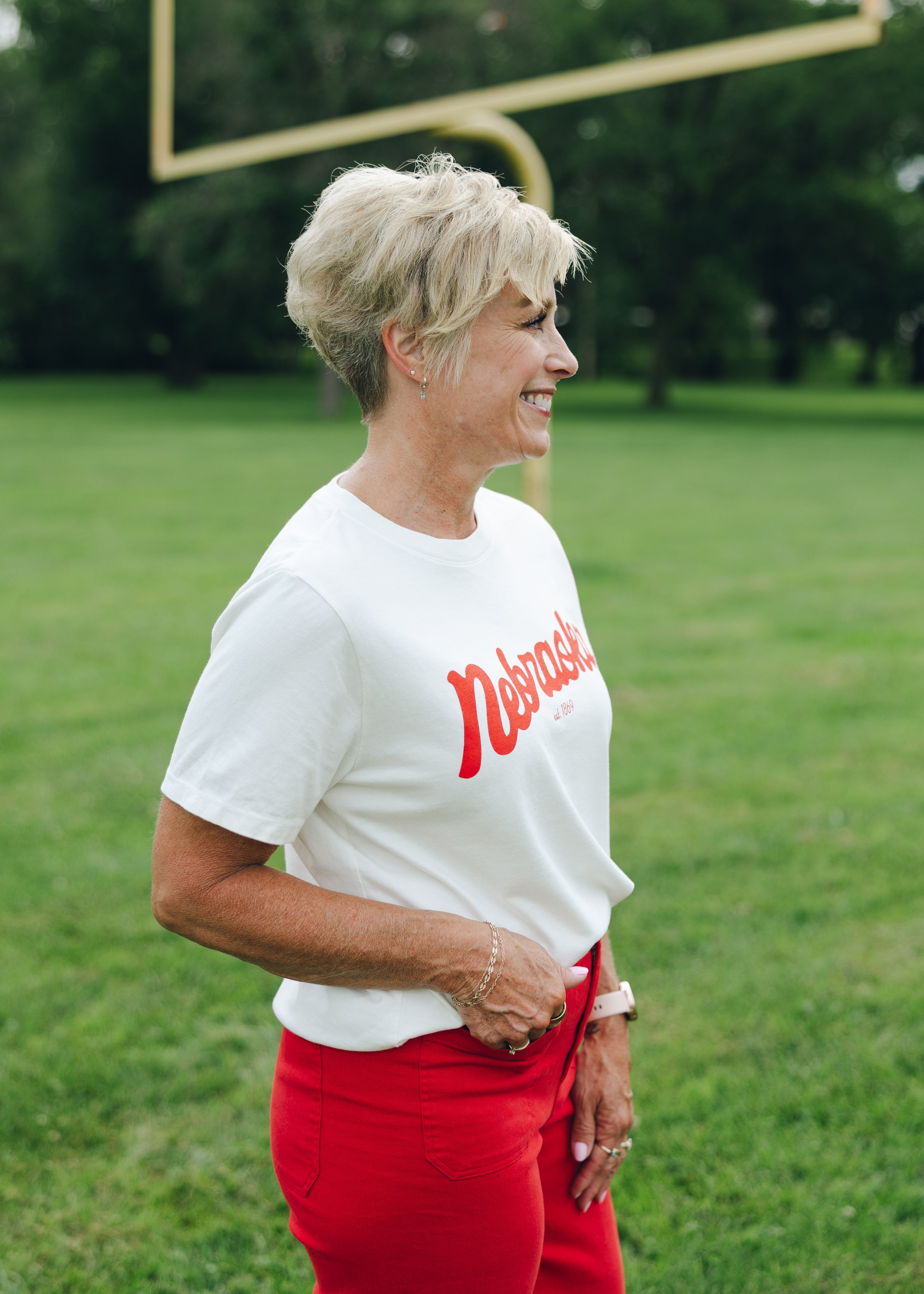 Nebraska Huskers Vintage Script Tee