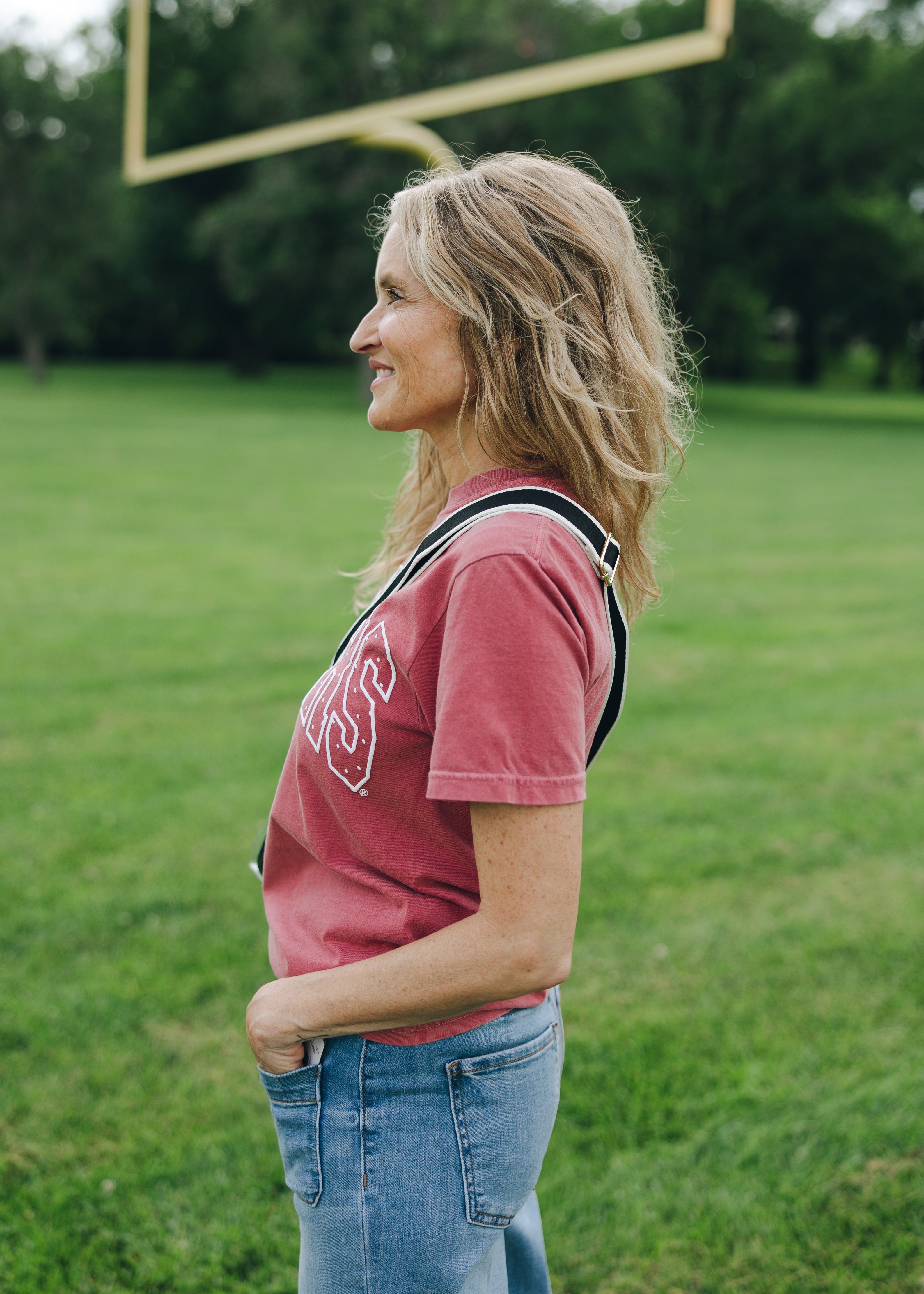 Nebraska Huskers Polka Dot Puff Tee