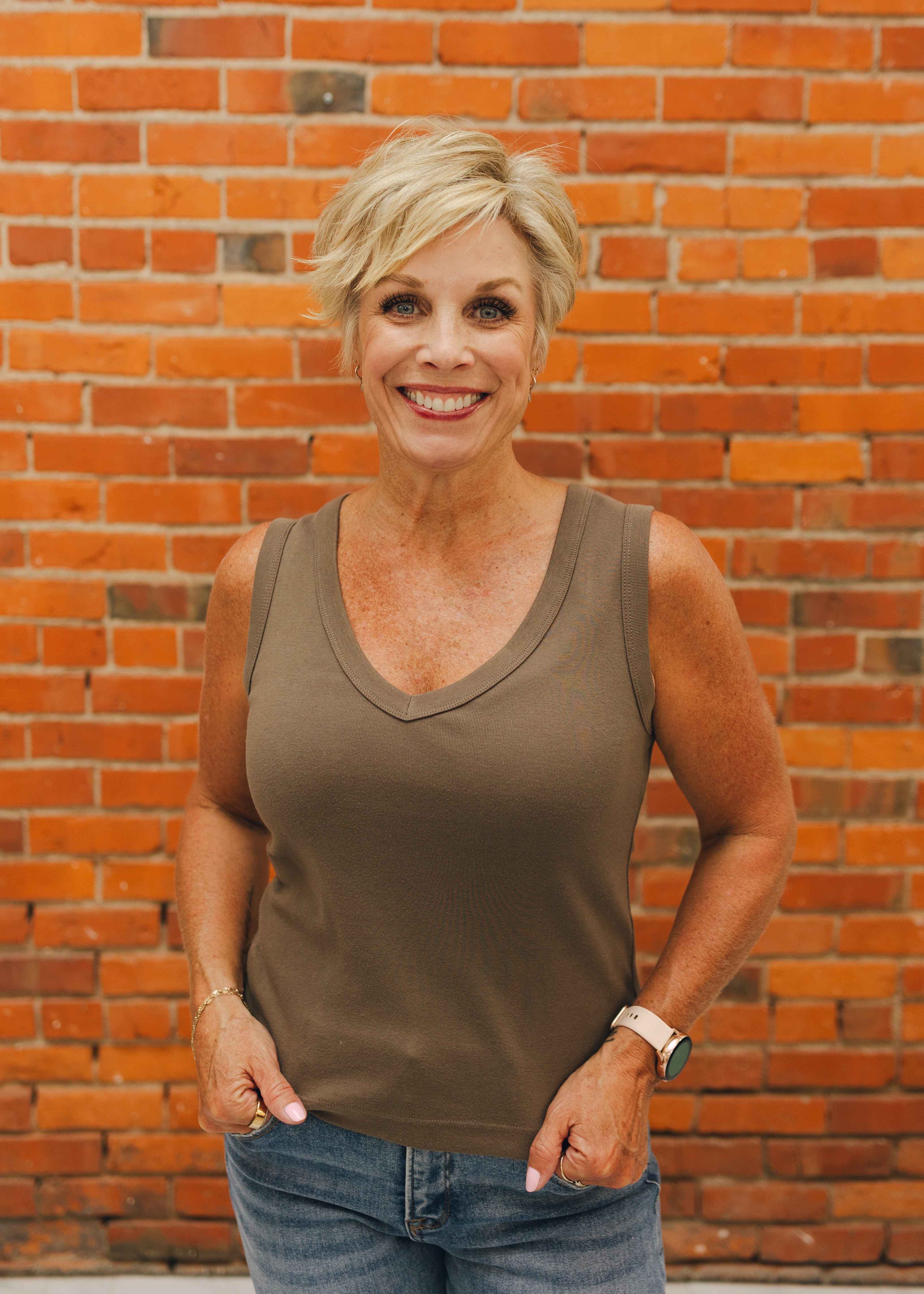 Z Supply Ellie V Neck Tank