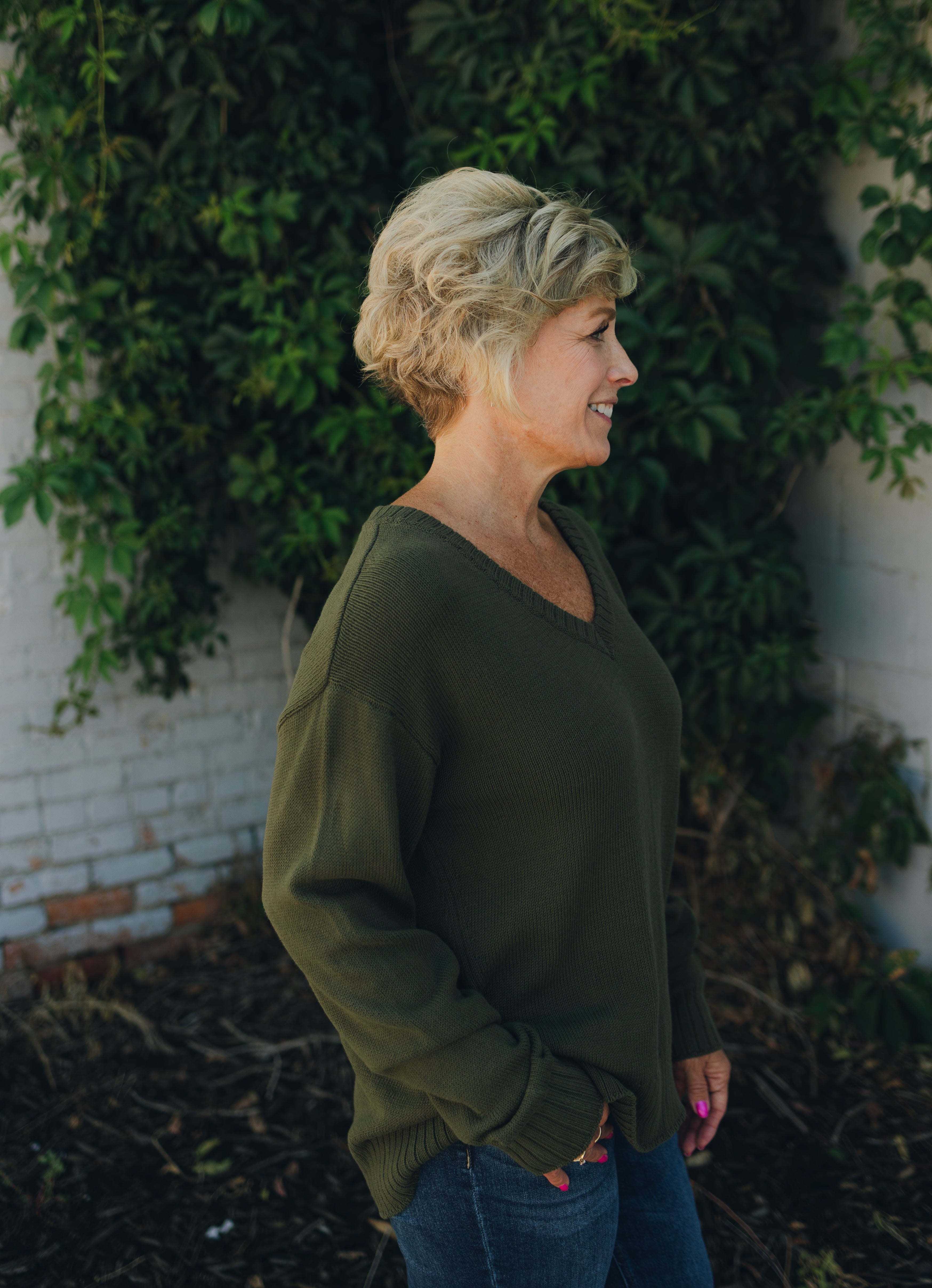 Z Supply All Around V-Neck Sweater