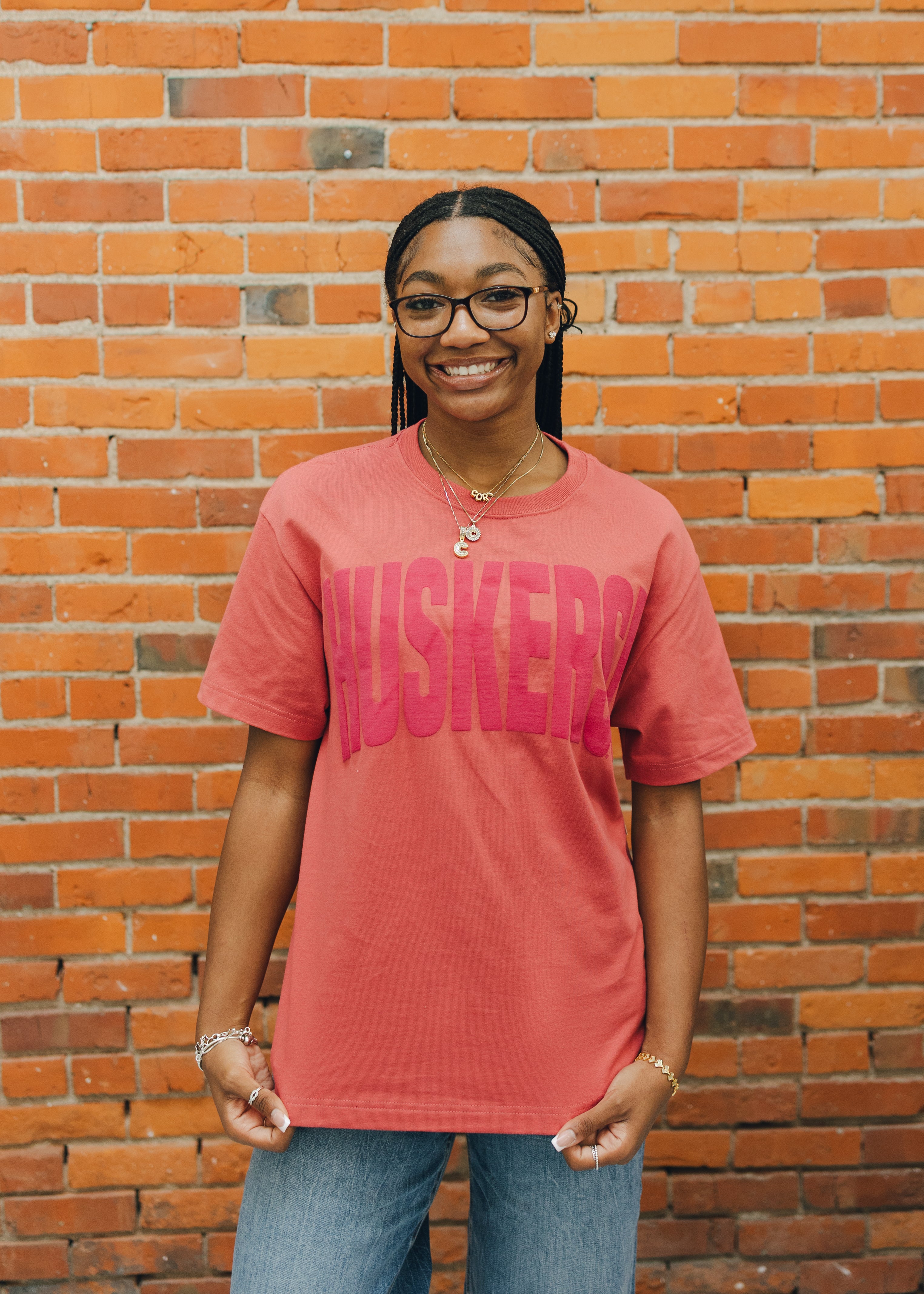 Nebraska Huskers Mono Puff Tee