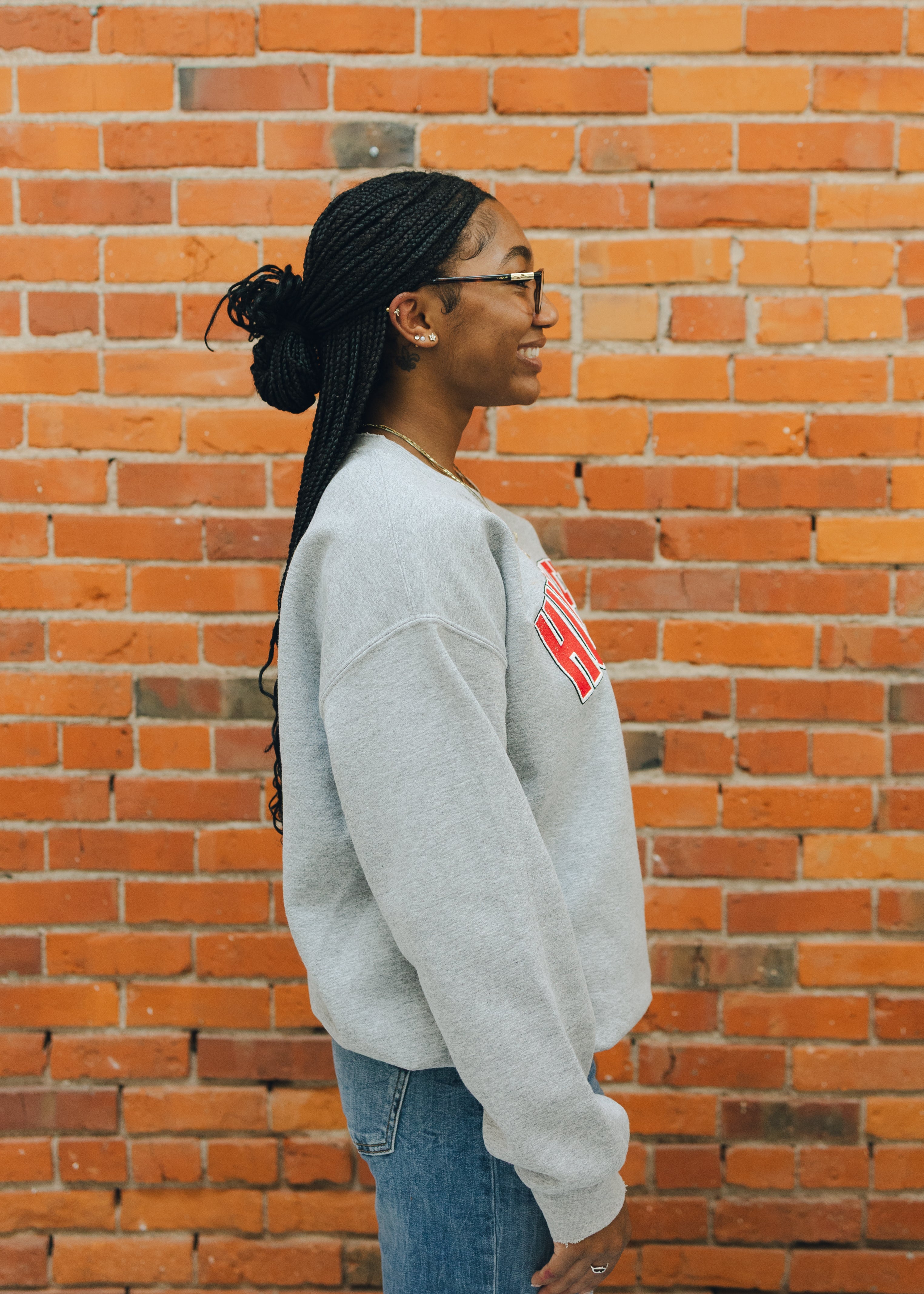 Nebraska Cartoon Mascot Sweatshirt