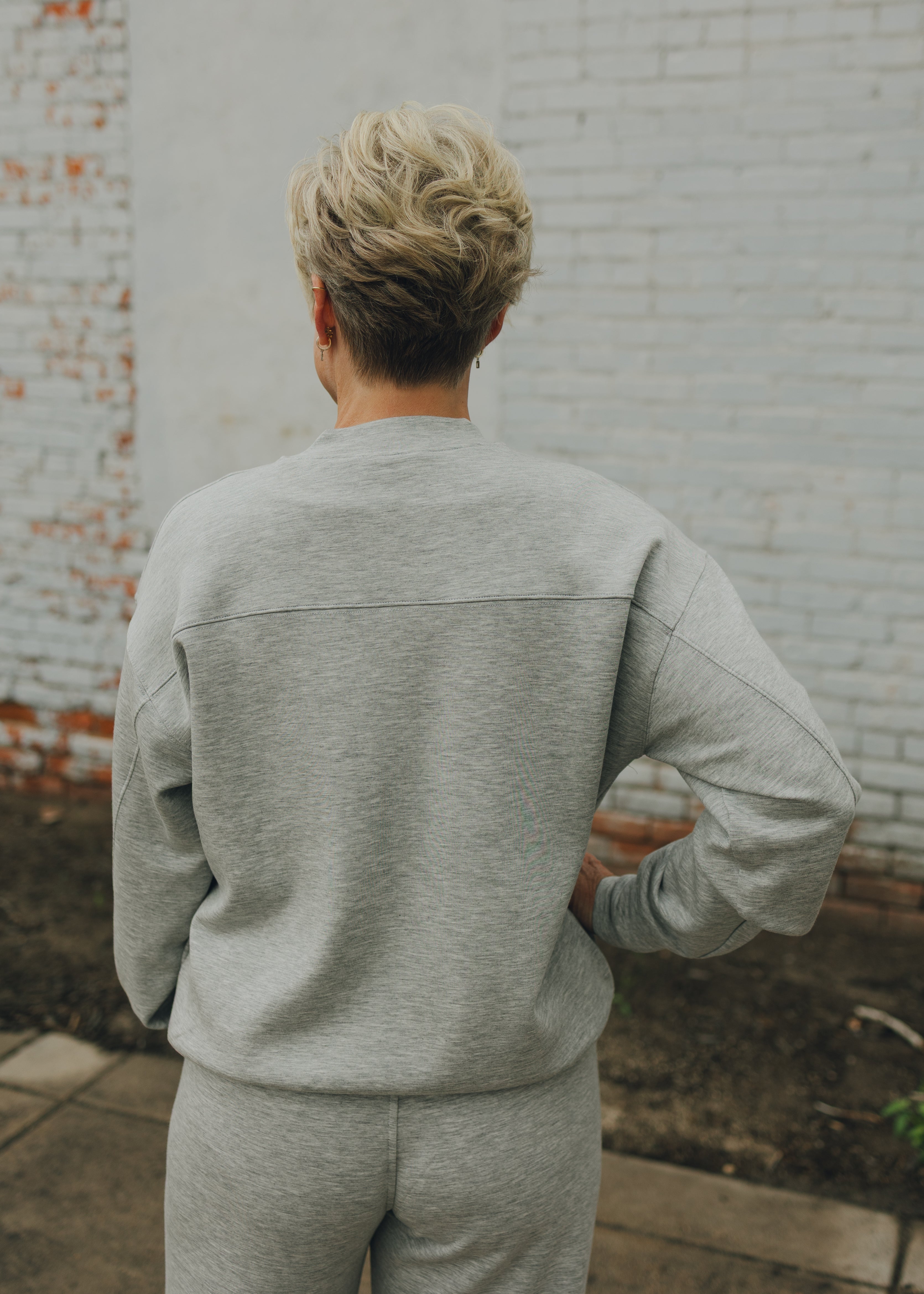 Modal Scuba Mock Neck Pullover