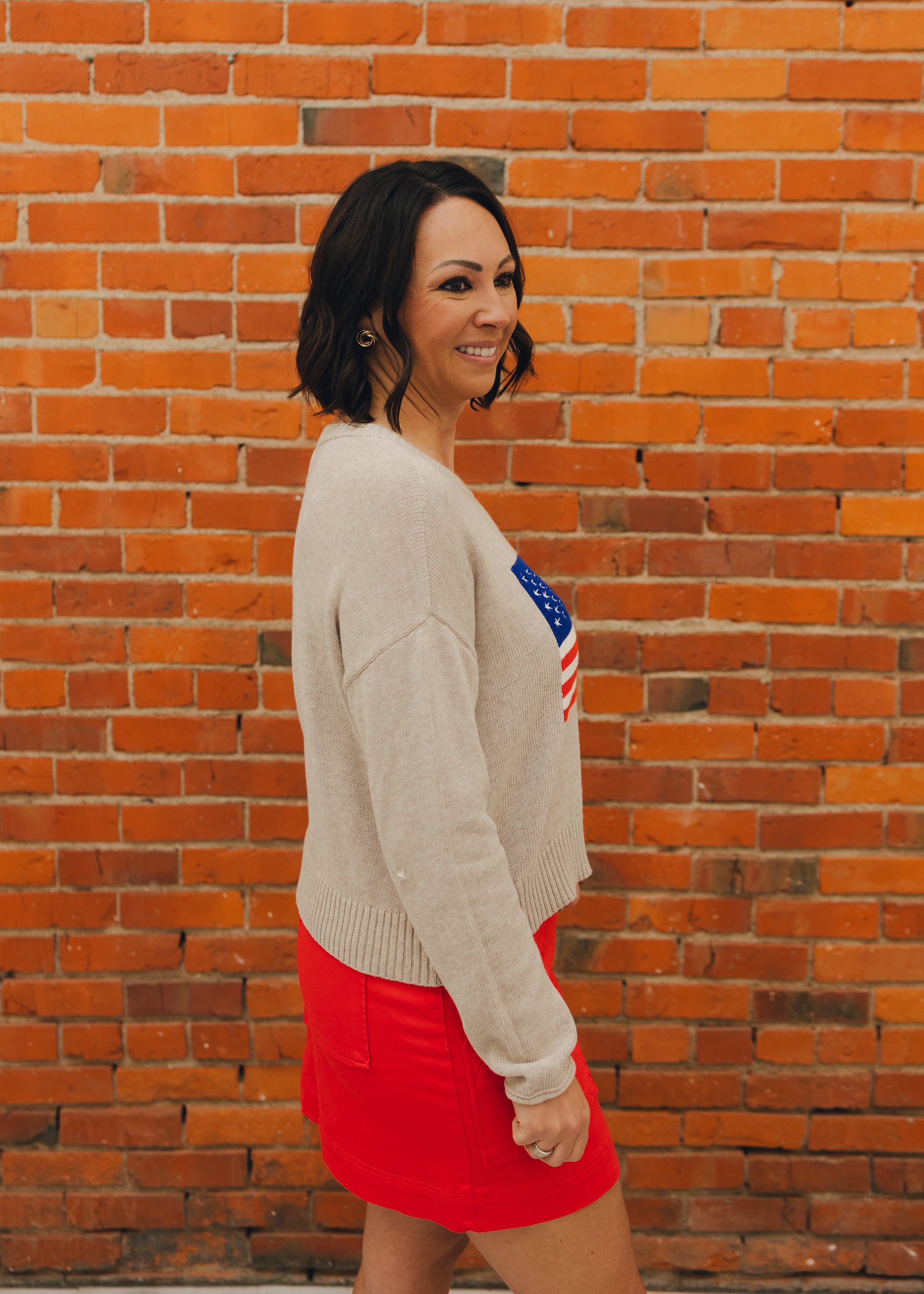 Z Supply Sienna Patriot Sweater