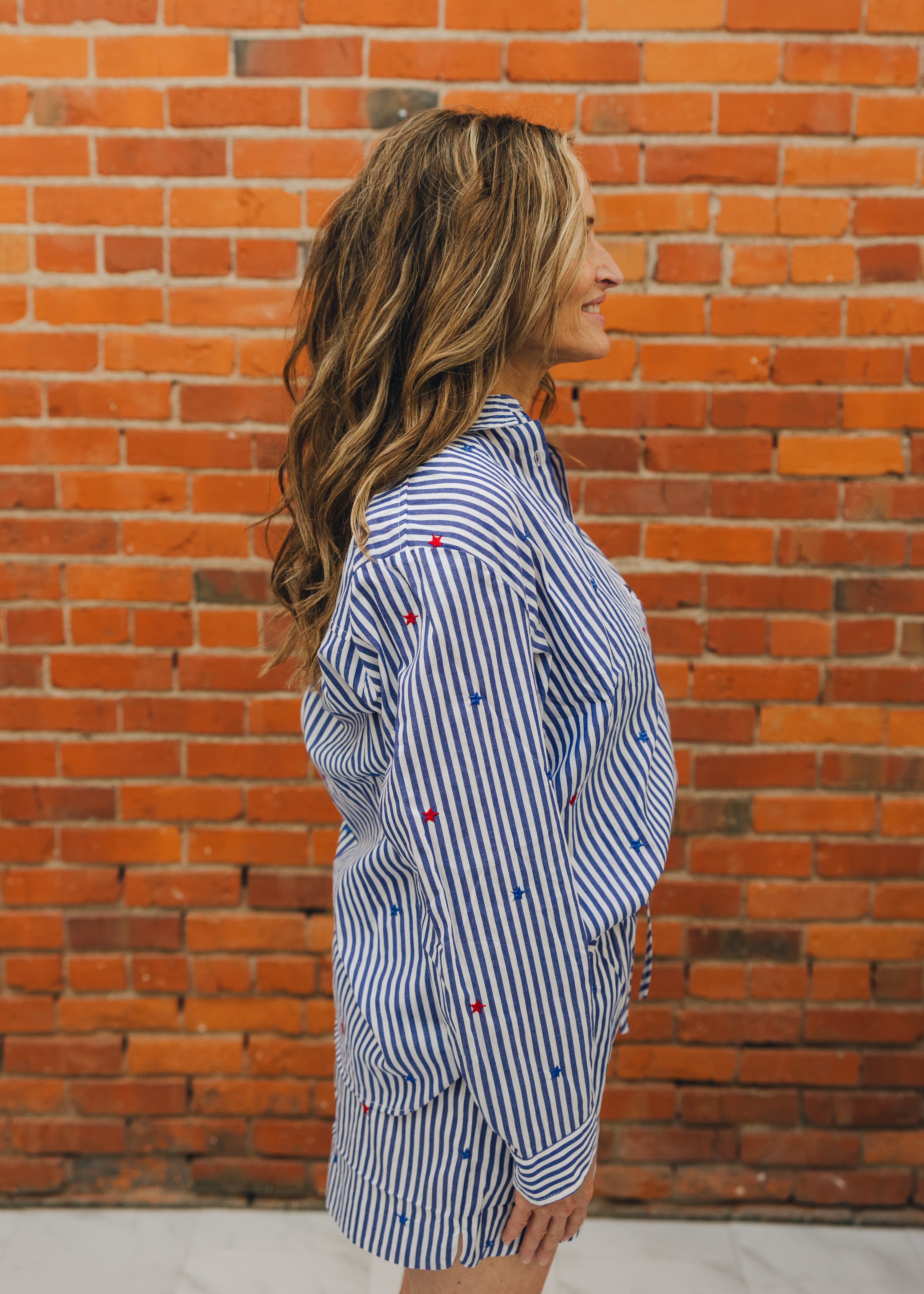 Striped Shirt with Stars