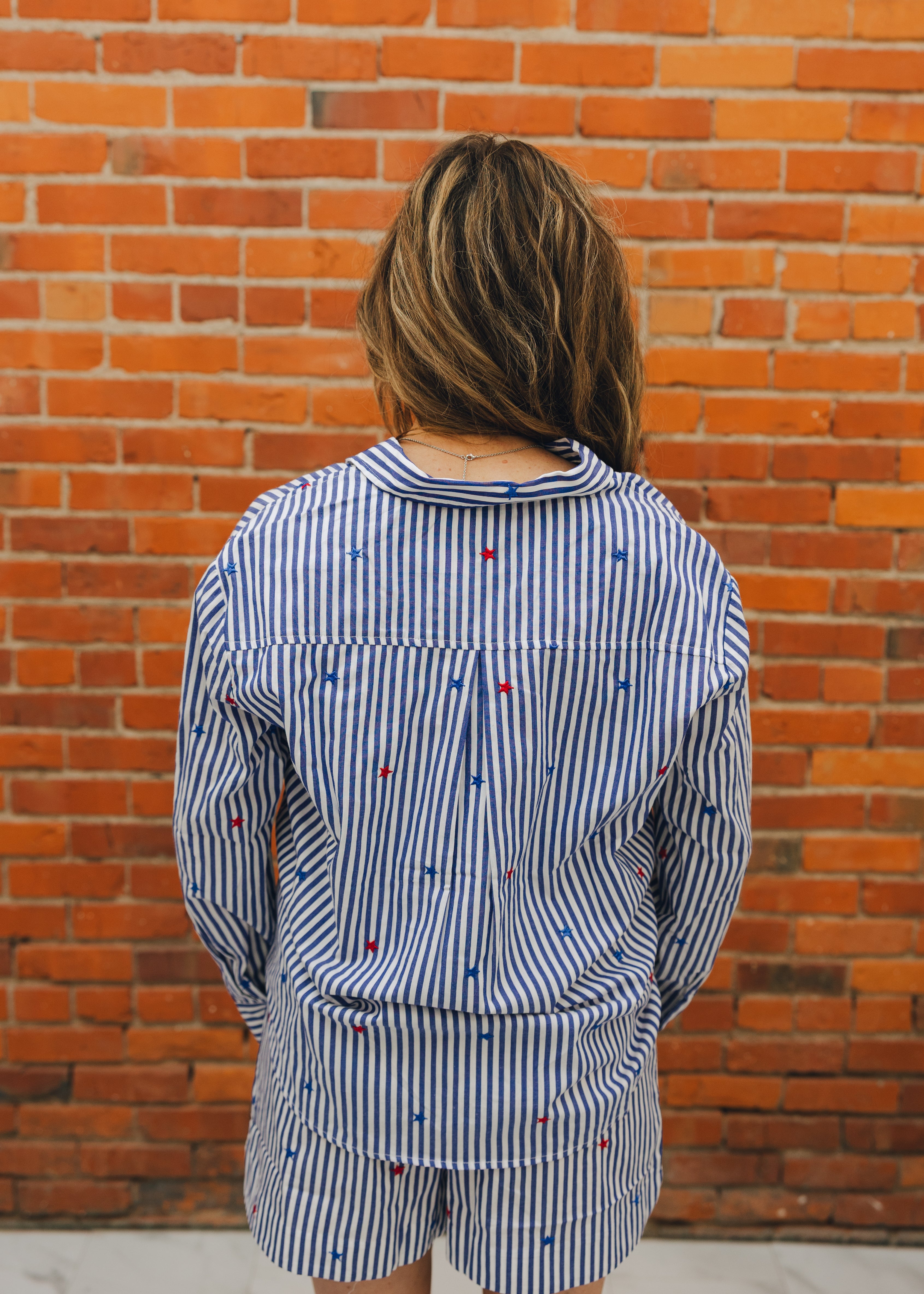 Striped Shirt with Stars