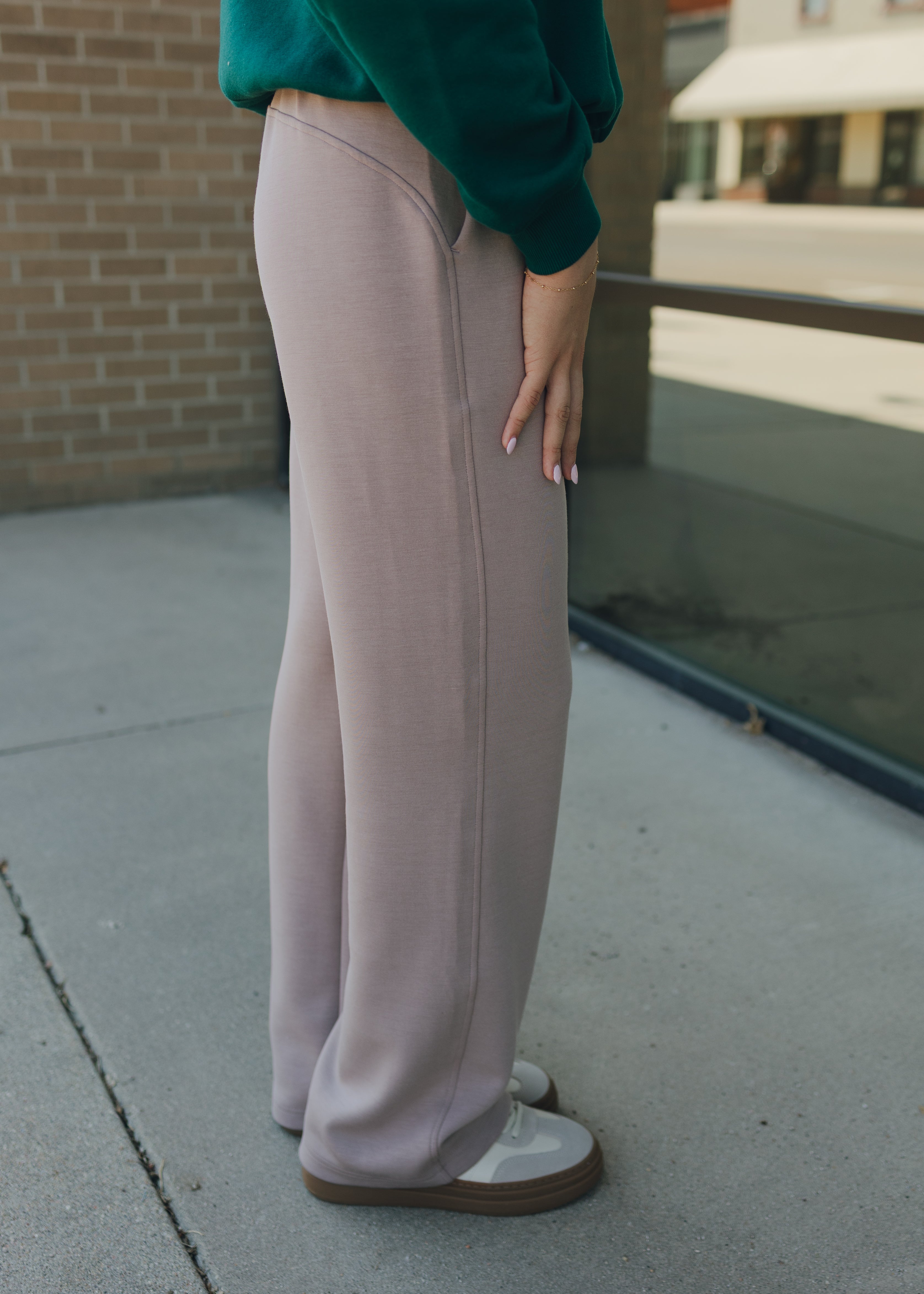 Modal Poly Span Scuba Straight Pant