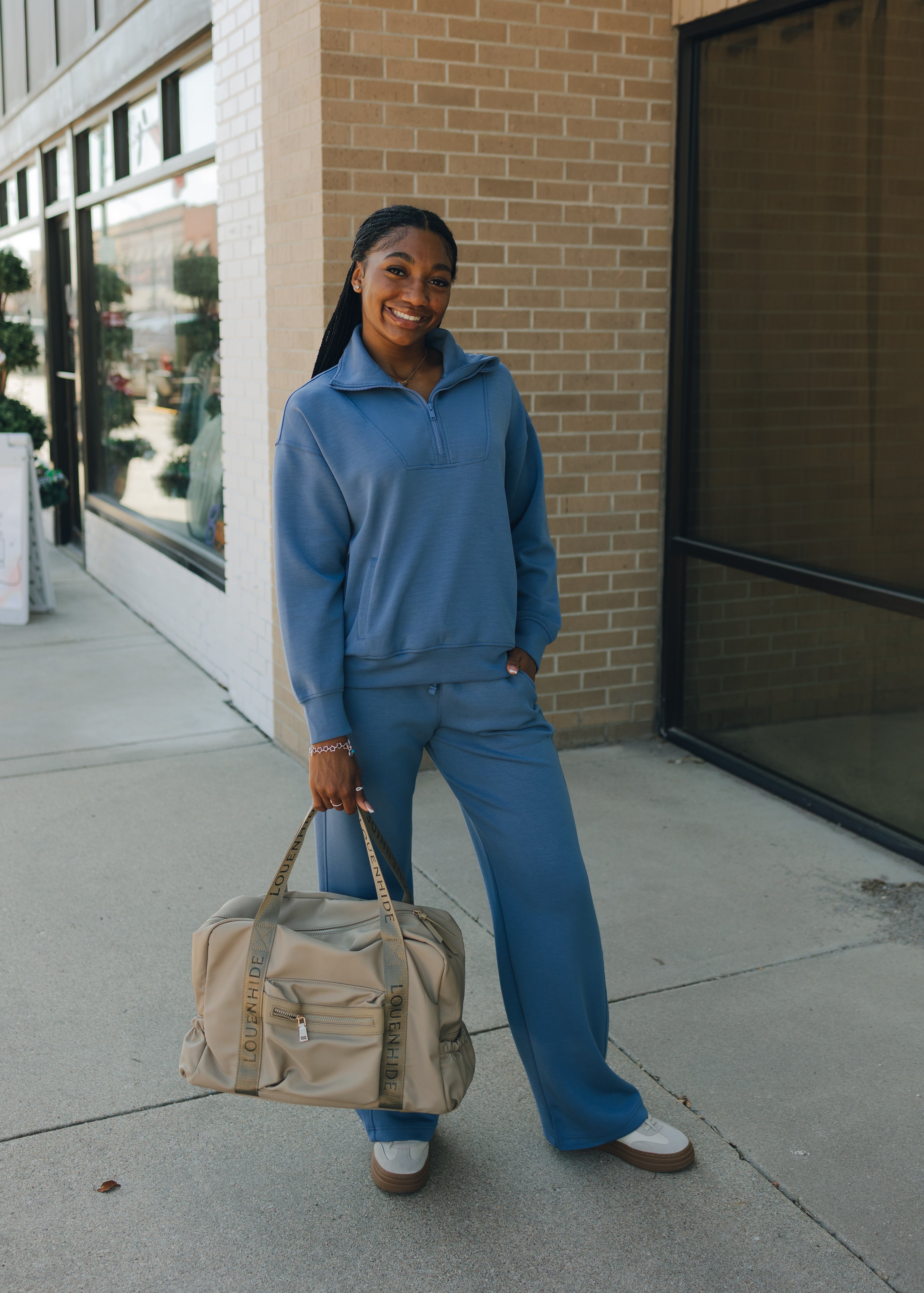 Modal Poly Span Scuba Straight Pant