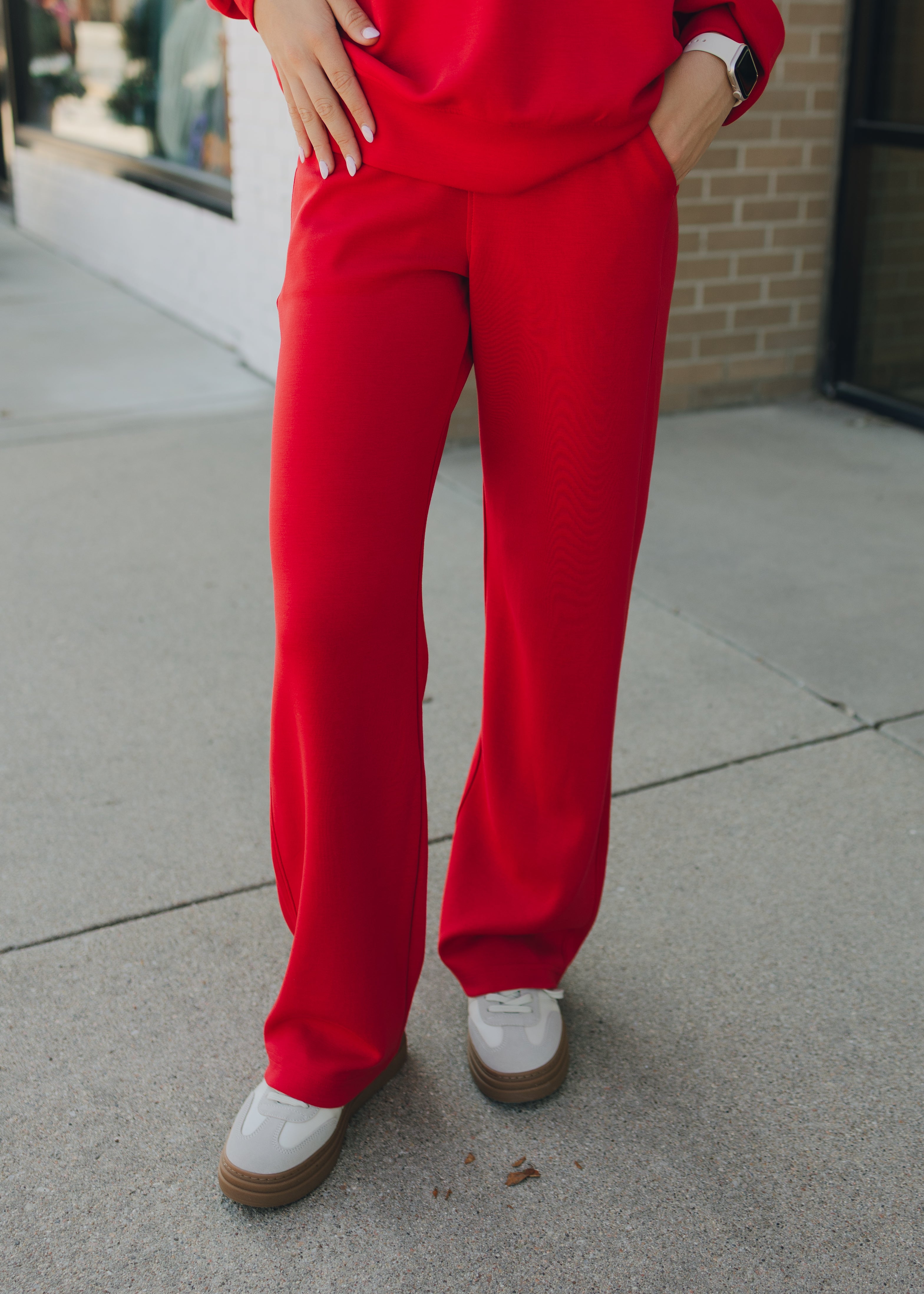 Modal Poly Span Scuba Straight Pant