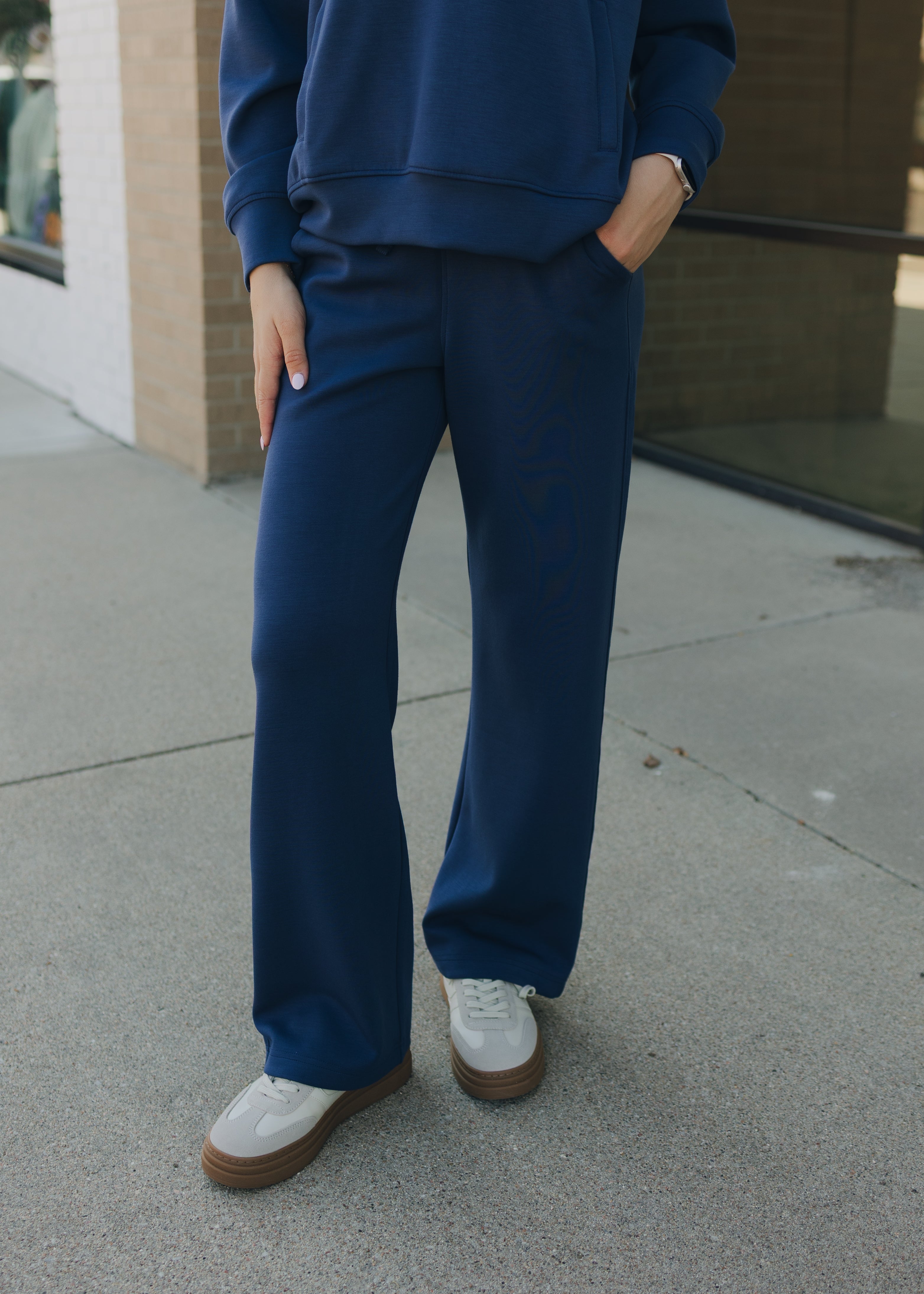 Modal Poly Span Scuba Straight Pant