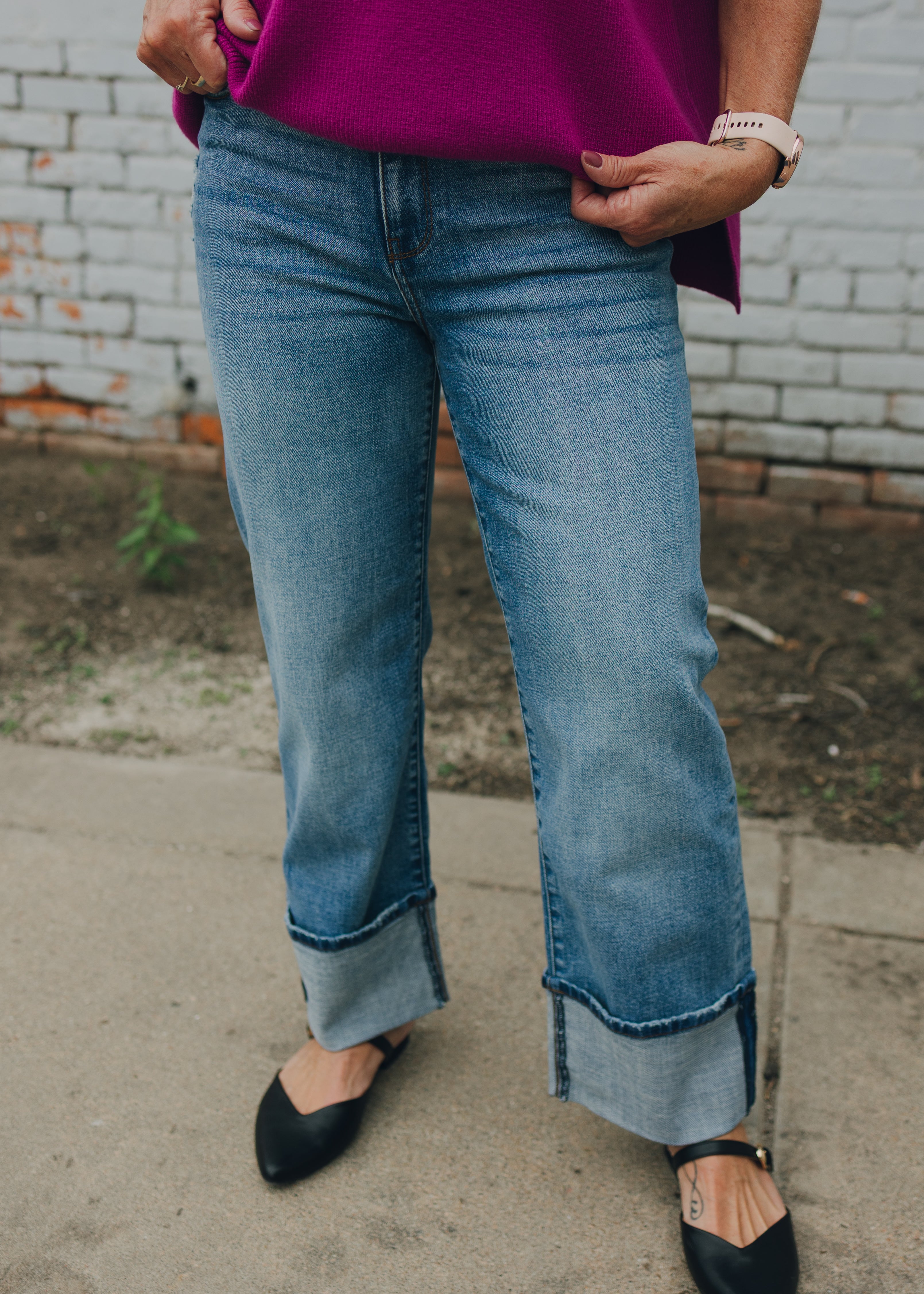 KUT Sienna HR Straight Leg - Love Medium