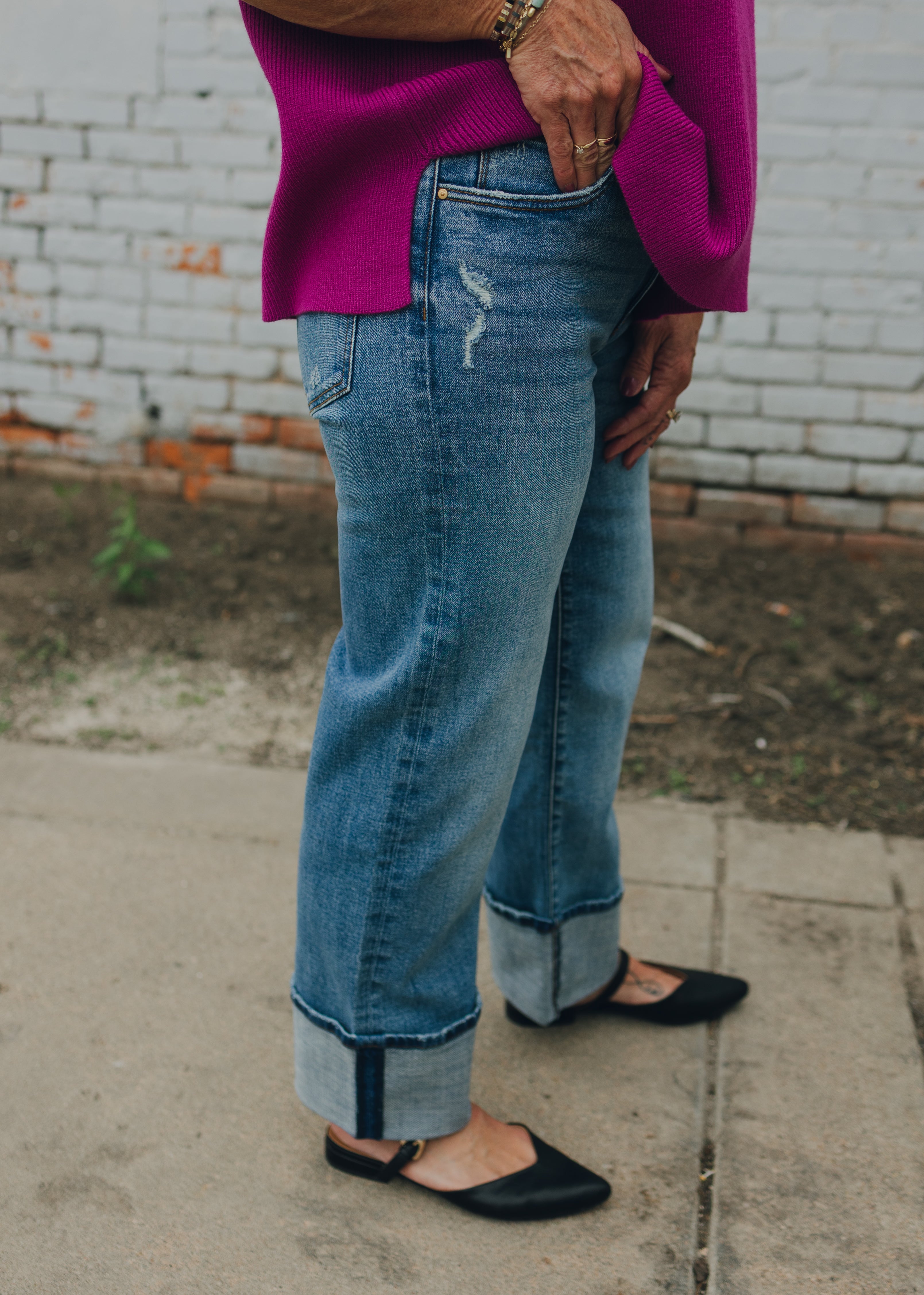 KUT Sienna HR Straight Leg - Love Medium