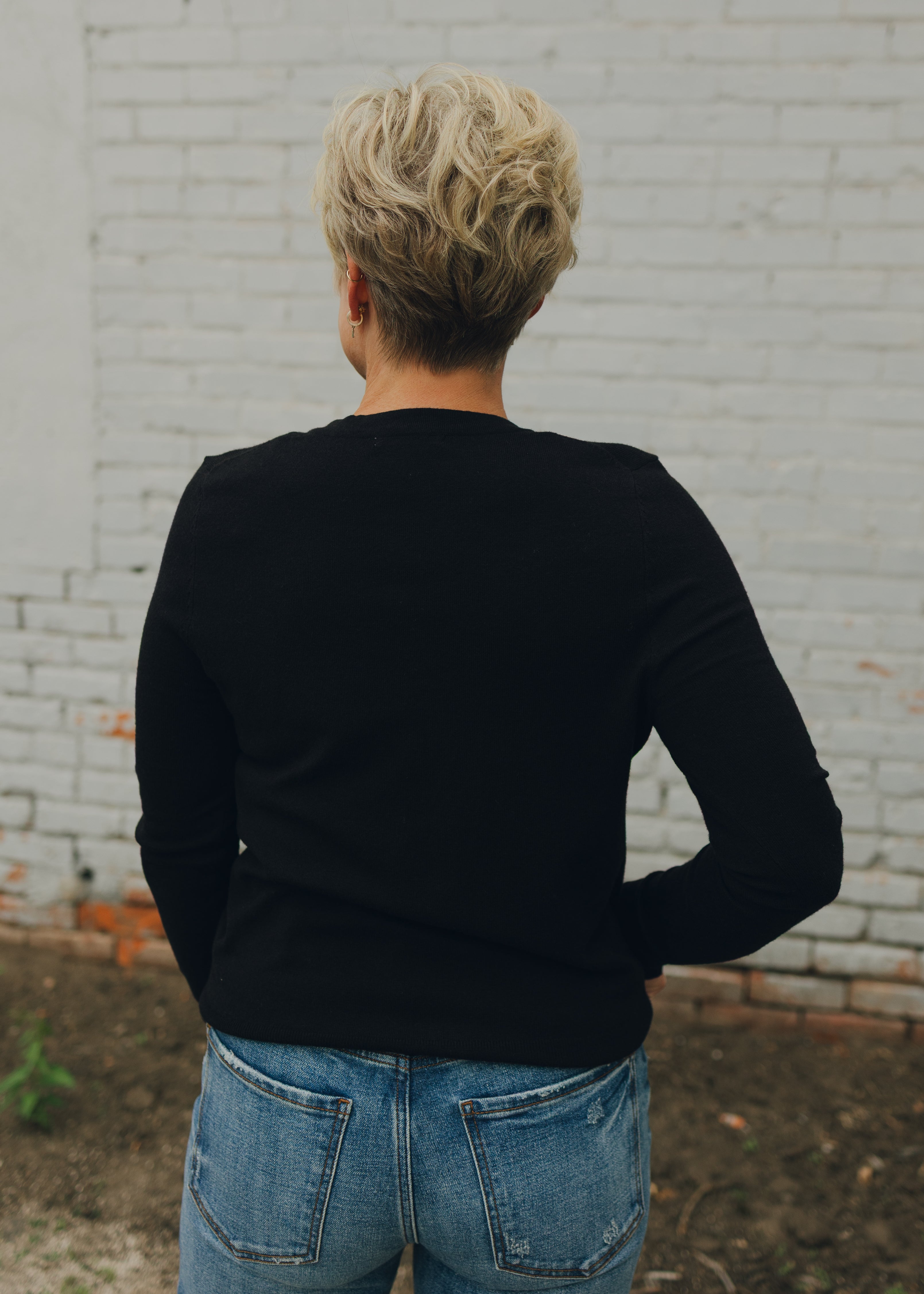 Multi Color Button Cardigan