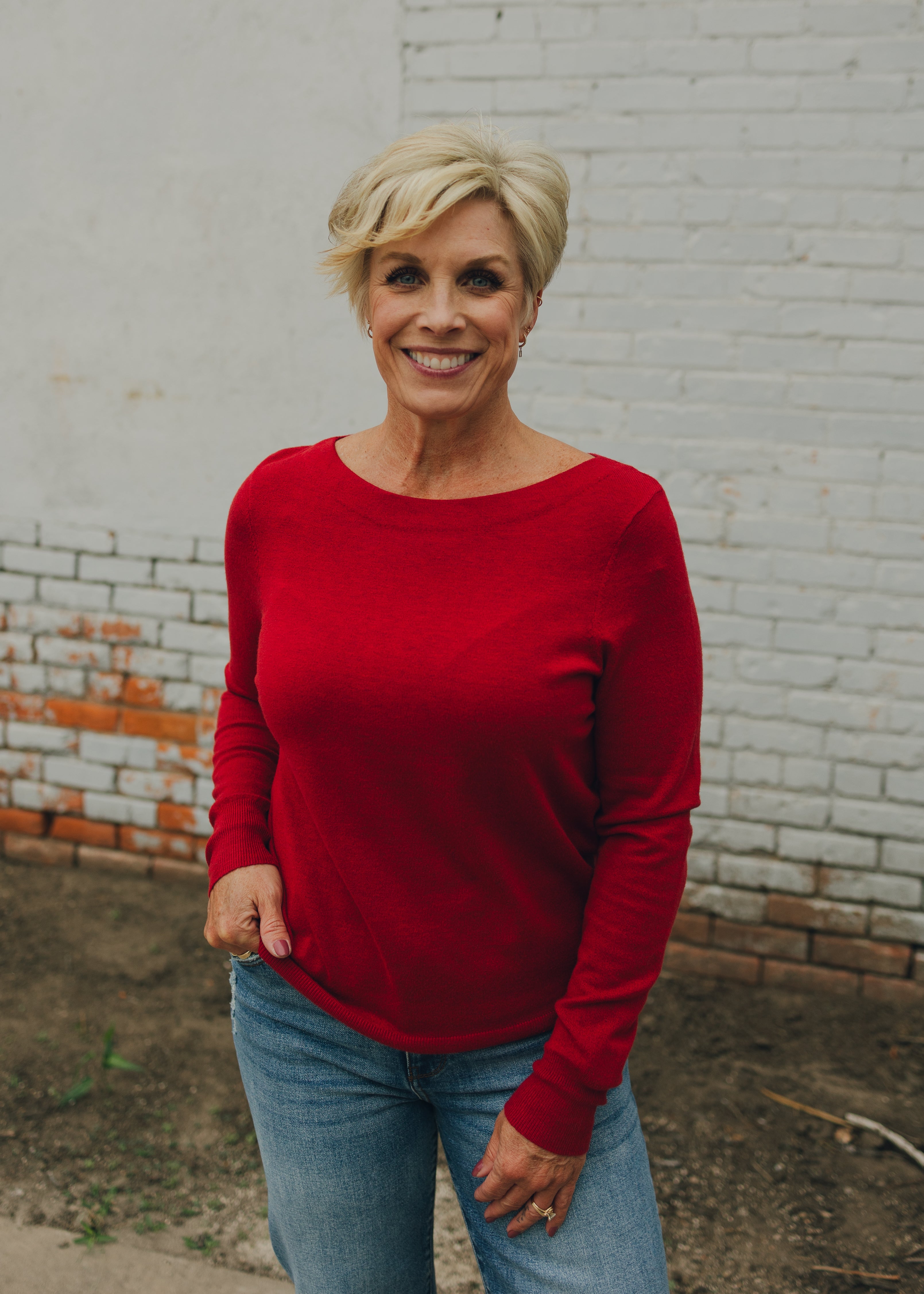 Boat Neck Super Soft Sweater