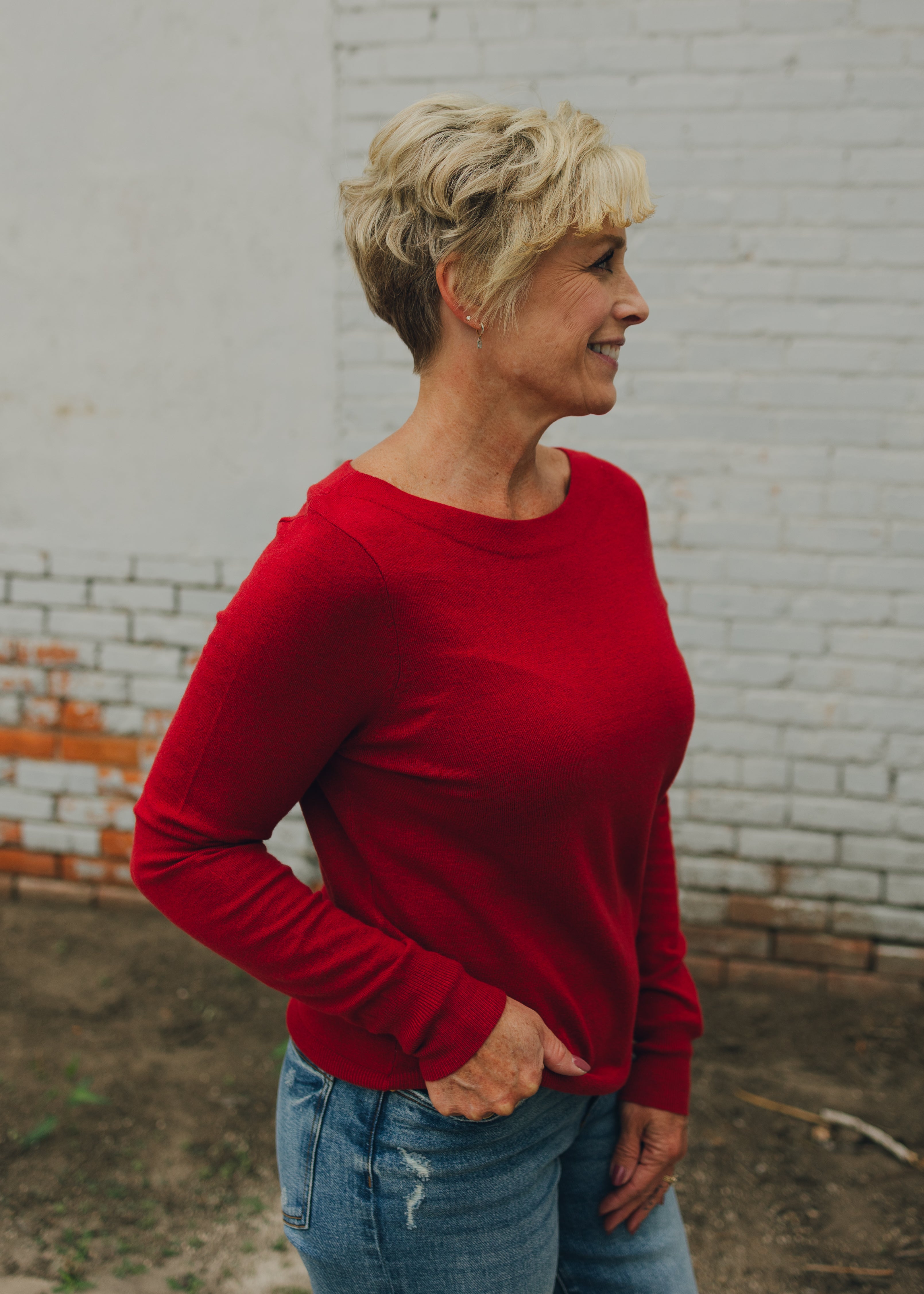 Boat Neck Super Soft Sweater