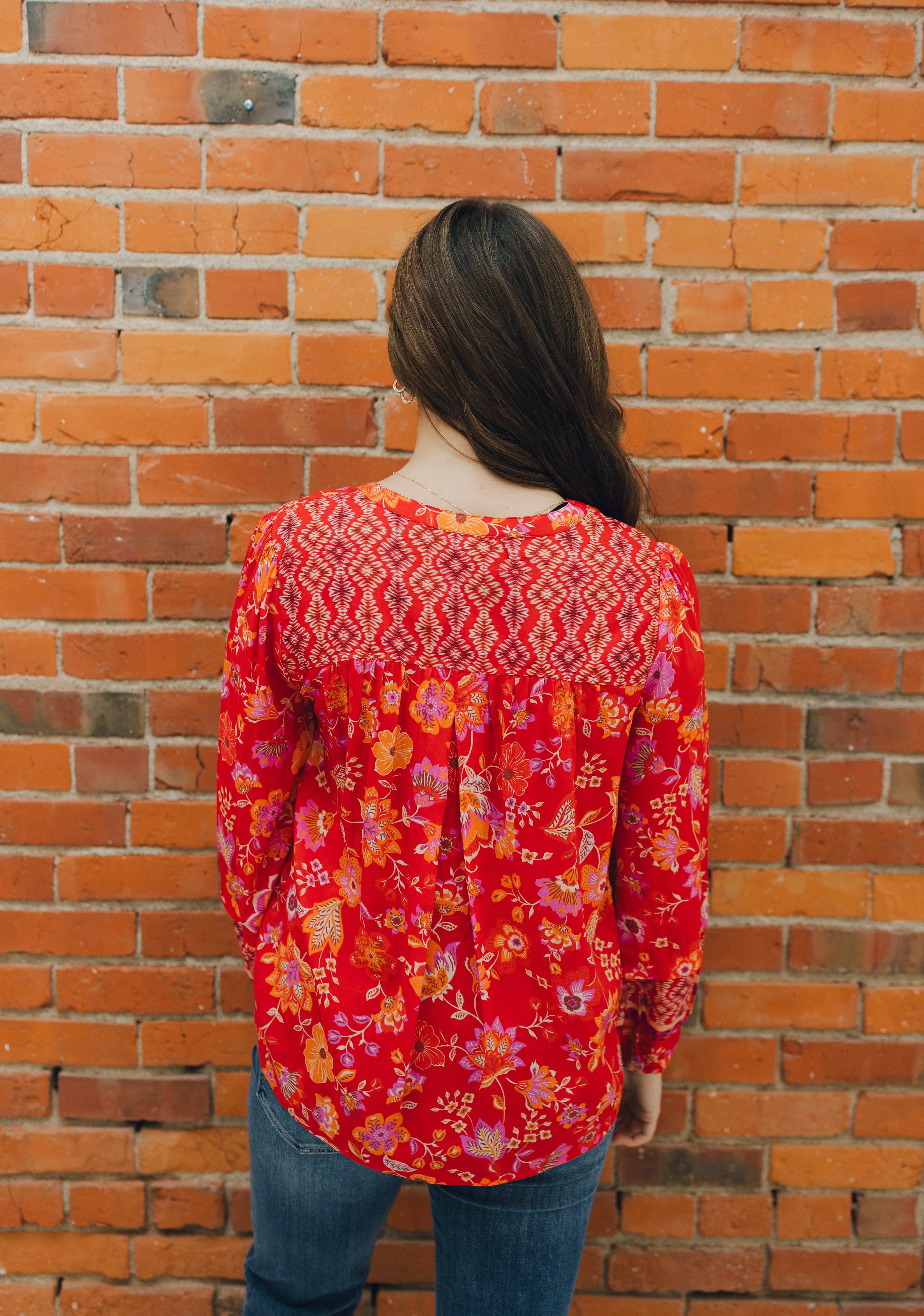 Liverpool Long Sleeve Button Front